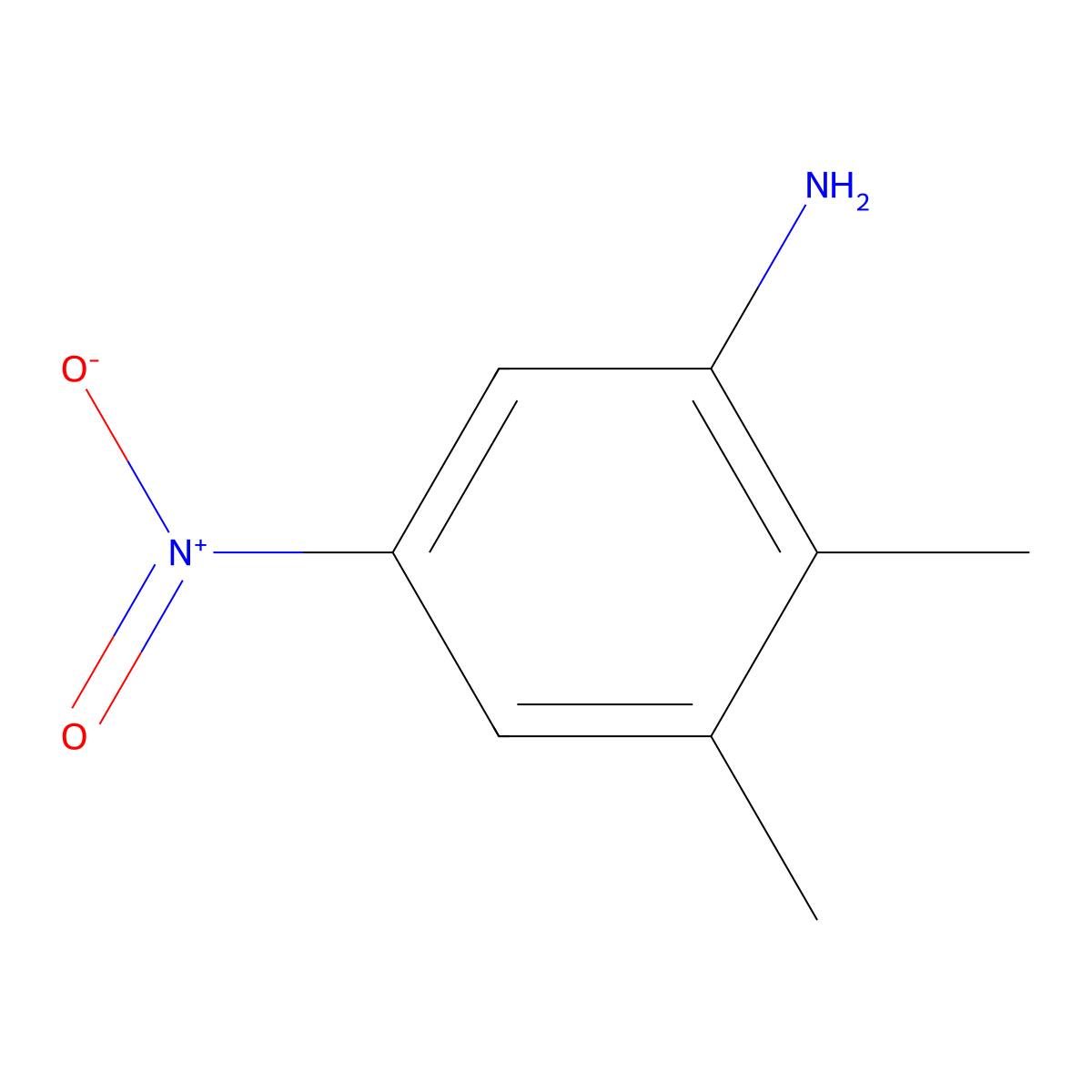 2,3-Dimethyl-5-nitroaniline molecular structure, CAS 109508-62-5