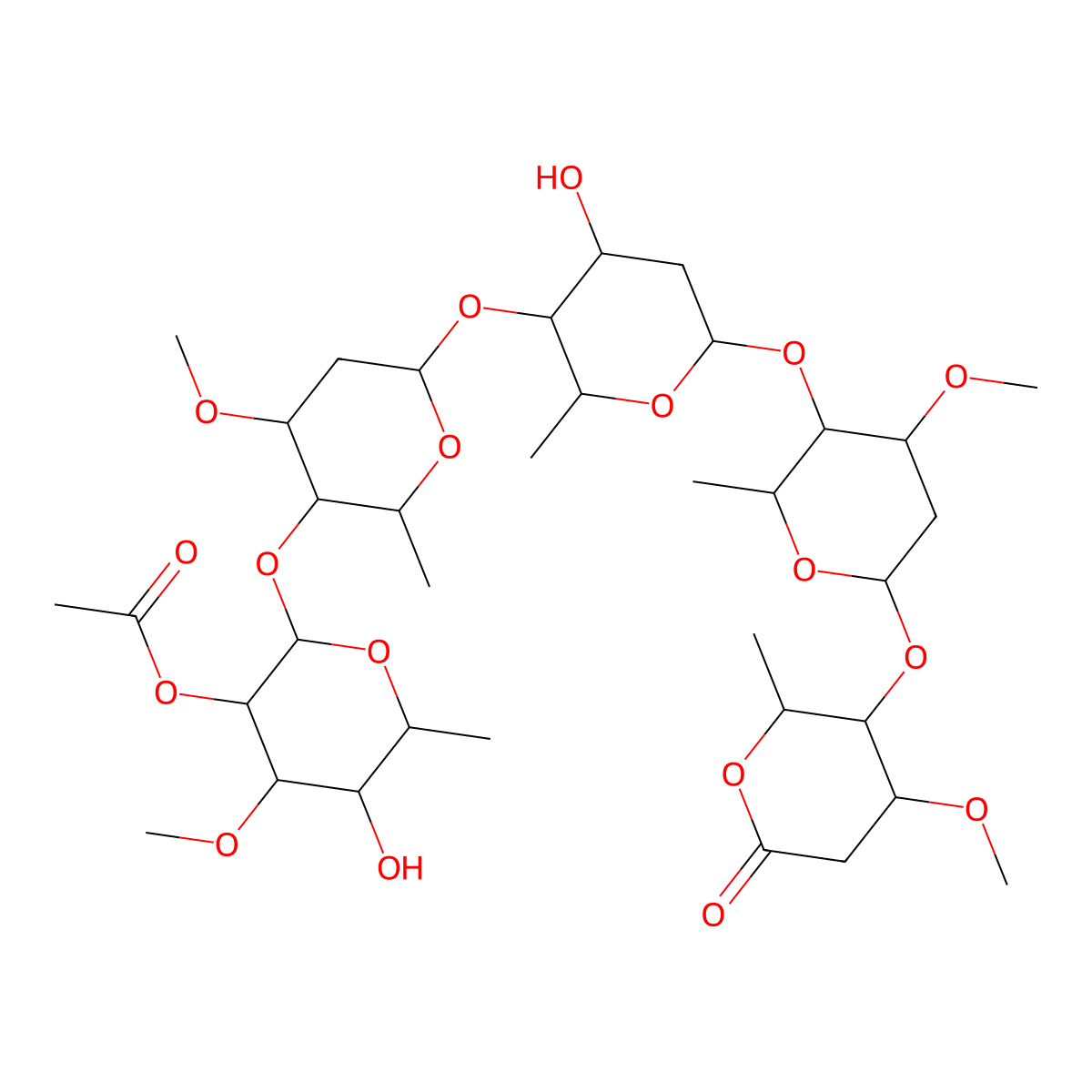 Perisesaccharide B molecular structure, CAS 1095261-93-0