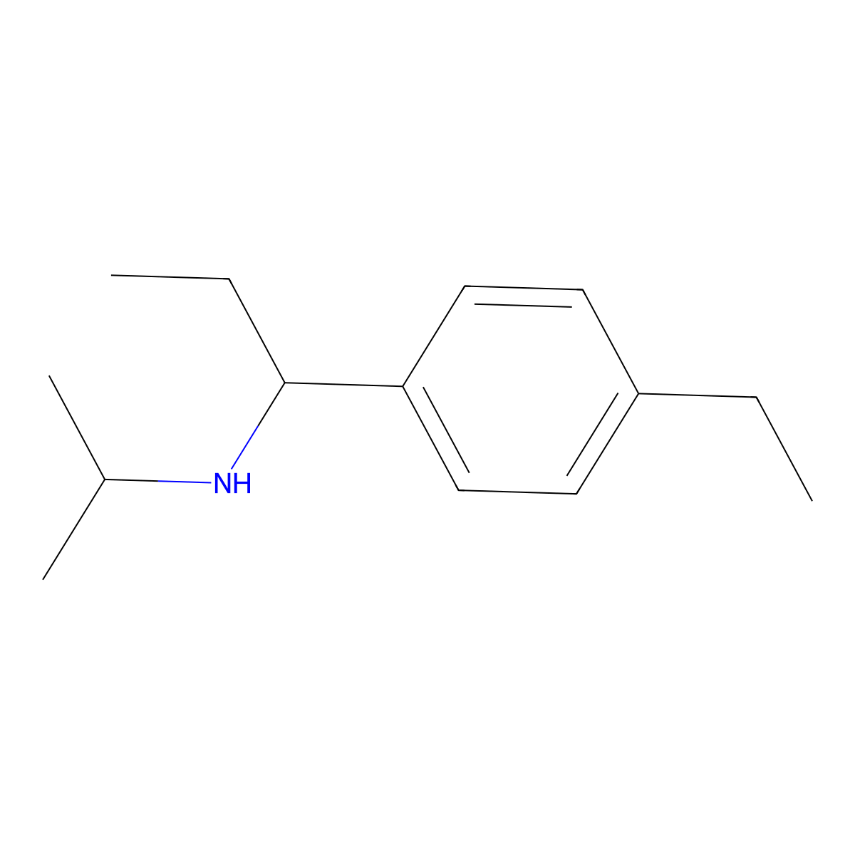[1-(4-Ethylphenyl)propyl](propan-2-yl)amine molecular structure, CAS 1095518-83-4