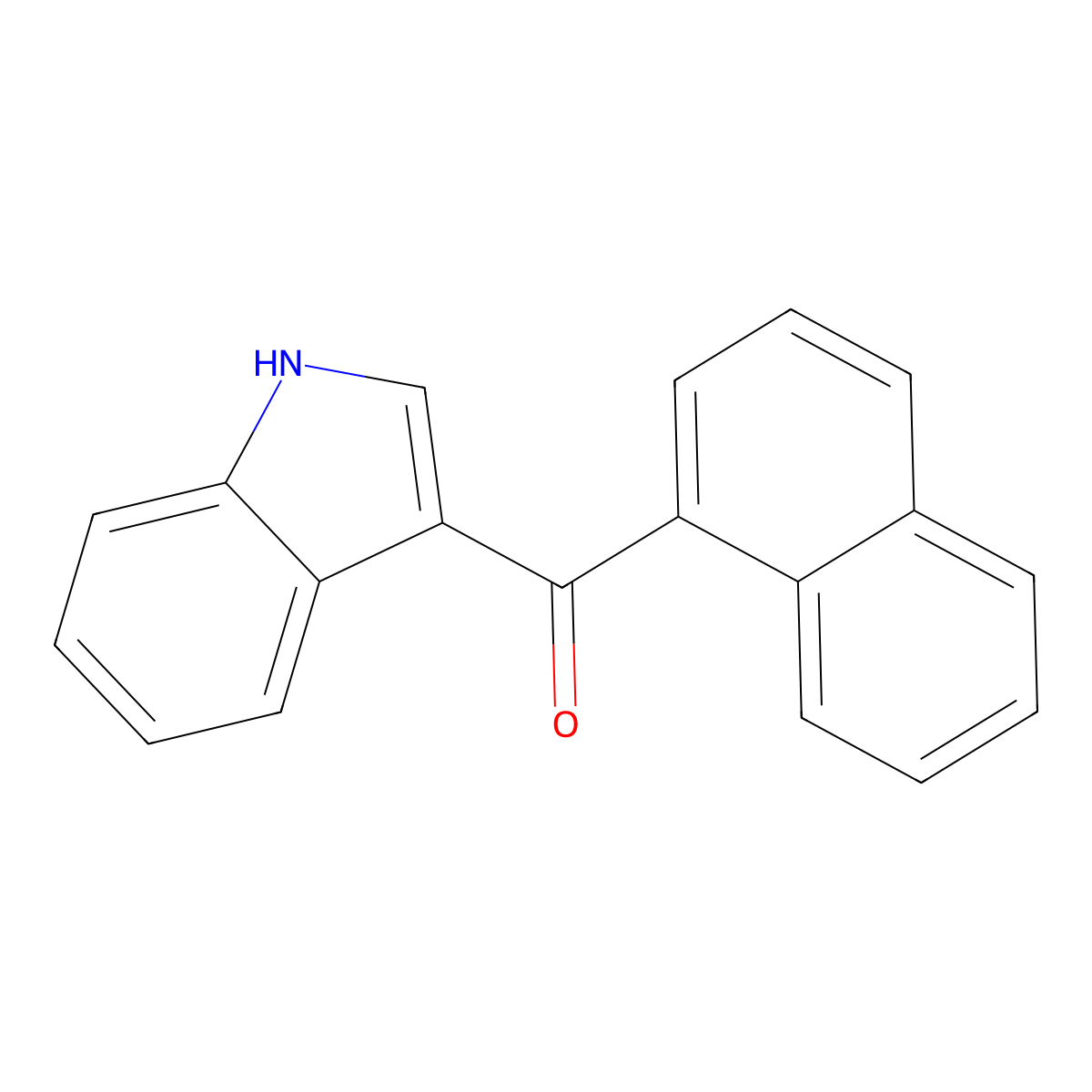 3-Naphthoylindole molecular structure, CAS 109555-87-5