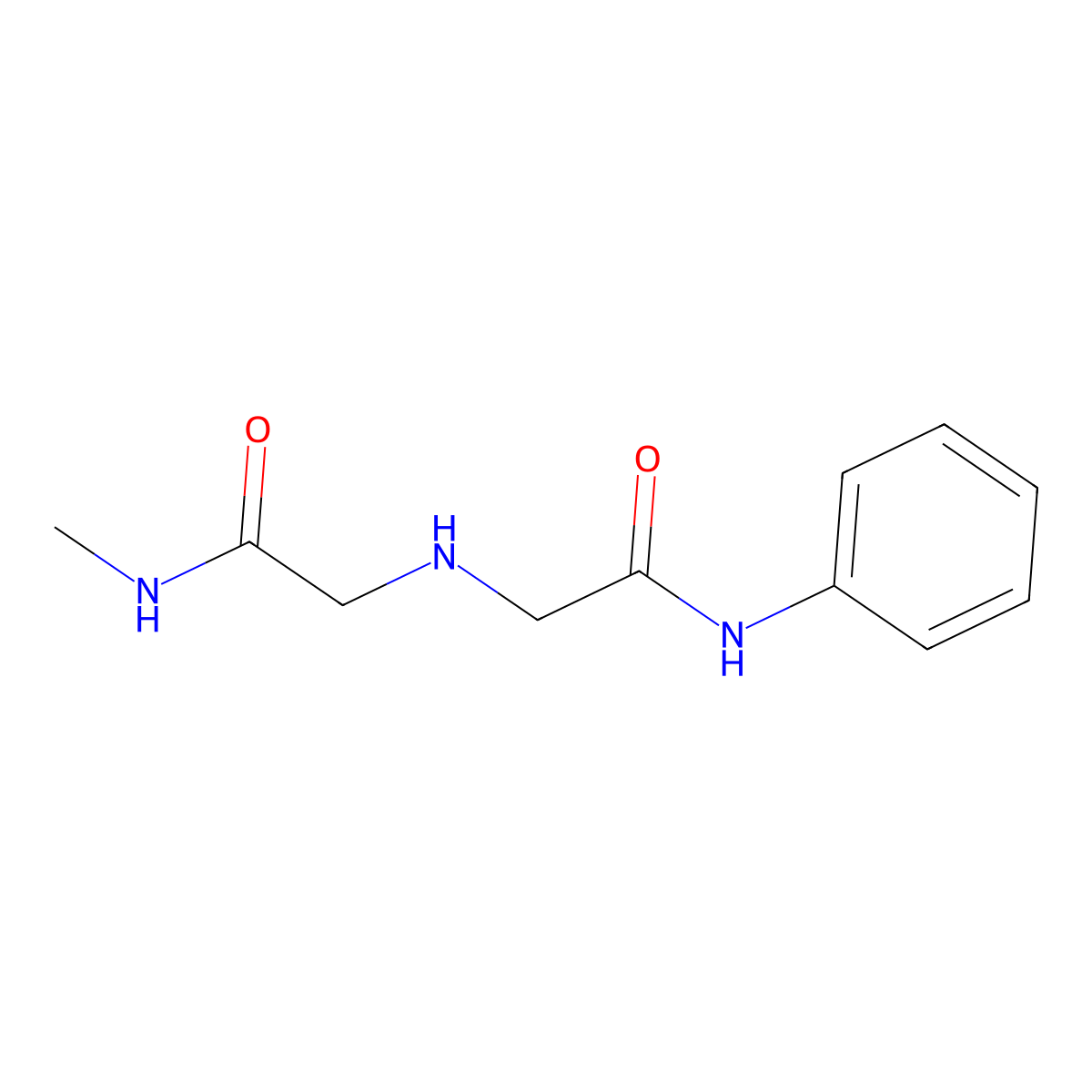 N-Methyl-2-((2-oxo-2-(phenylamino)ethyl)amino)acetamide molecular structure, CAS 1095587-66-8