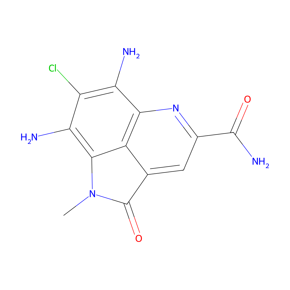 Ammosamide B molecular structure, CAS 1096365-01-3