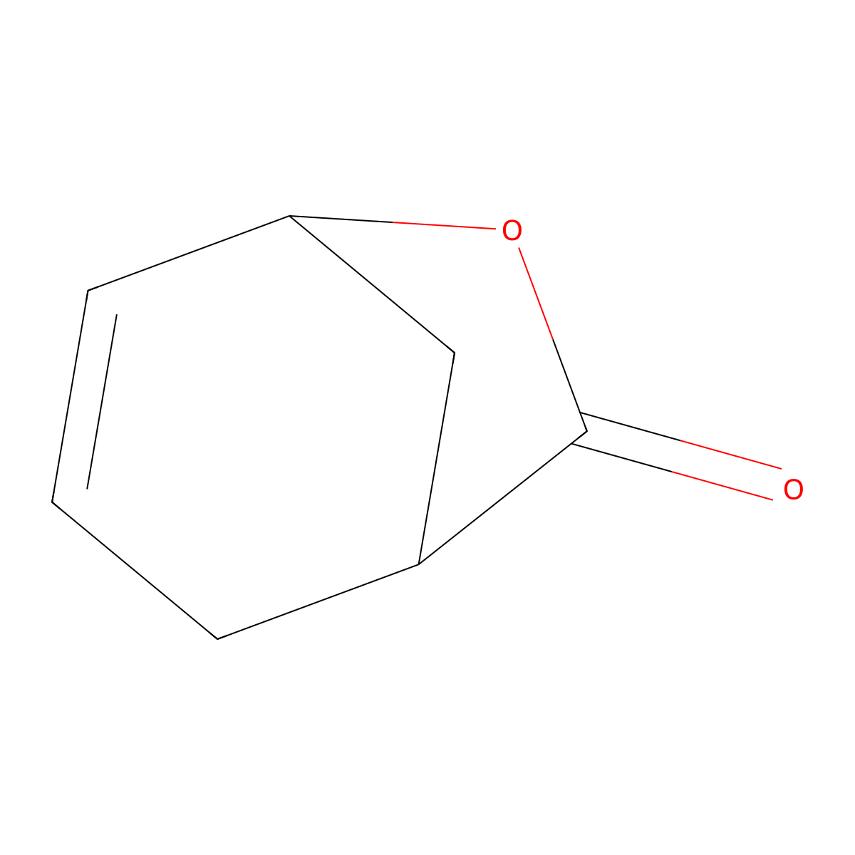 (1R,5R)-6-oxabicyclo[3.2.1]oct-3-en-7-one molecular structure, CAS 109667-78-9