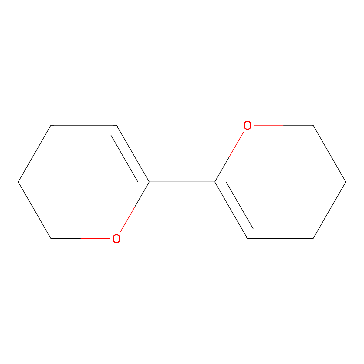 6-(3,4-dihydro-2H-pyran-6-yl)-3,4-dihydro-2H-pyran molecular structure, CAS 109669-49-0