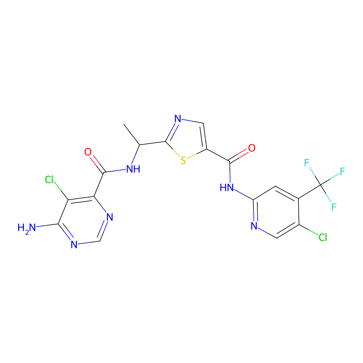 Tovorafenib molecular structure, CAS 1096708-71-2
