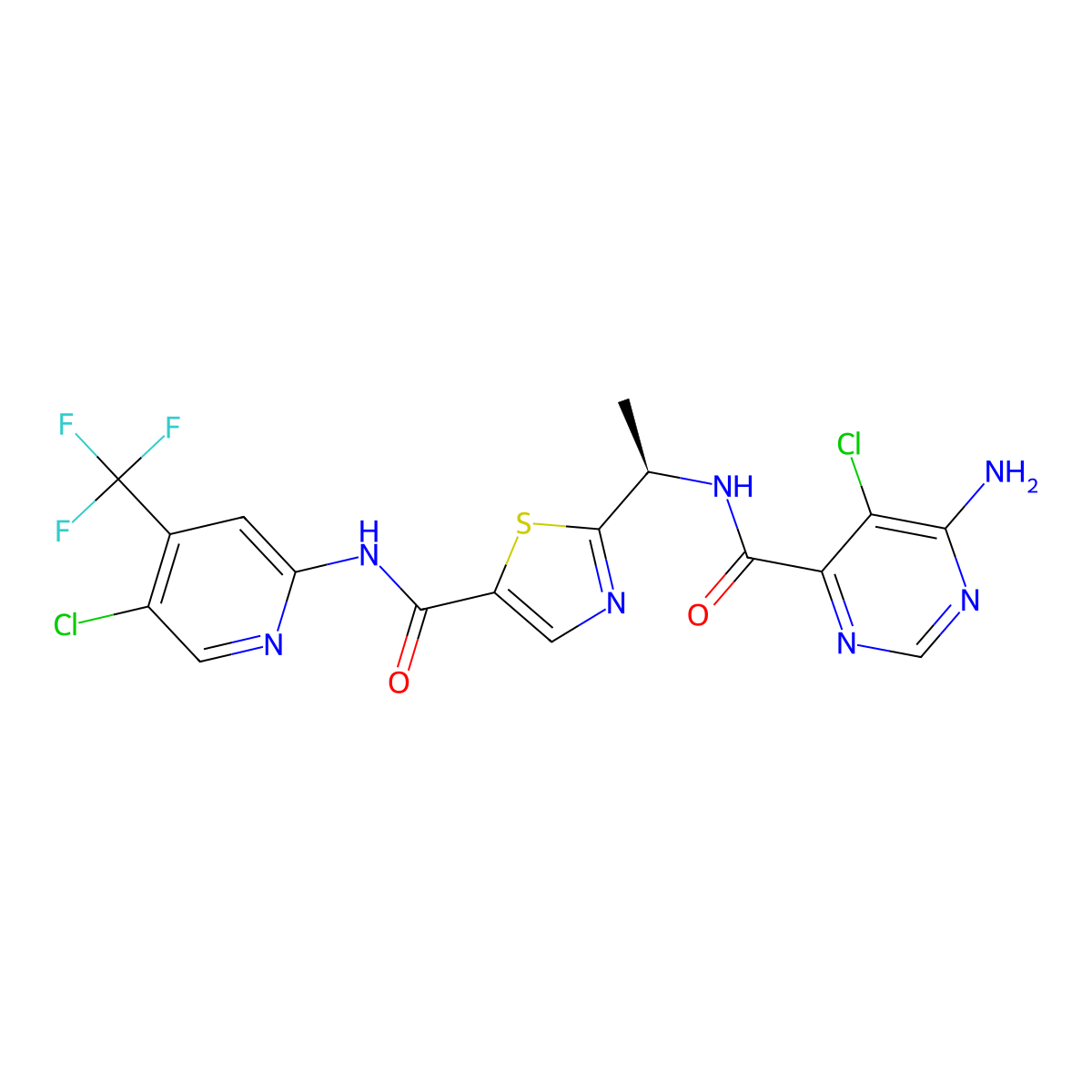 Tovorafenib molecular structure, CAS 1096708-71-2