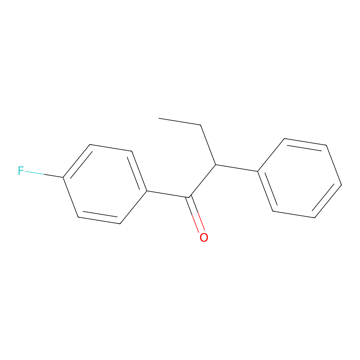 1-(4-Fluorophenyl)-2-phenylbutan-1-one molecular structure, CAS 1097034-09-7