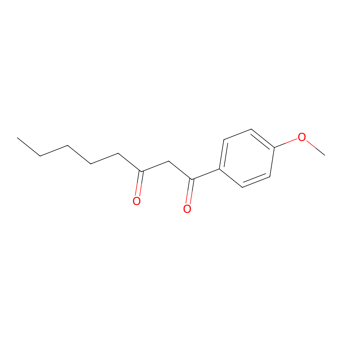1-(4-methoxyphenyl)-1,3-Octanedione molecular structure, CAS 1097121-69-1