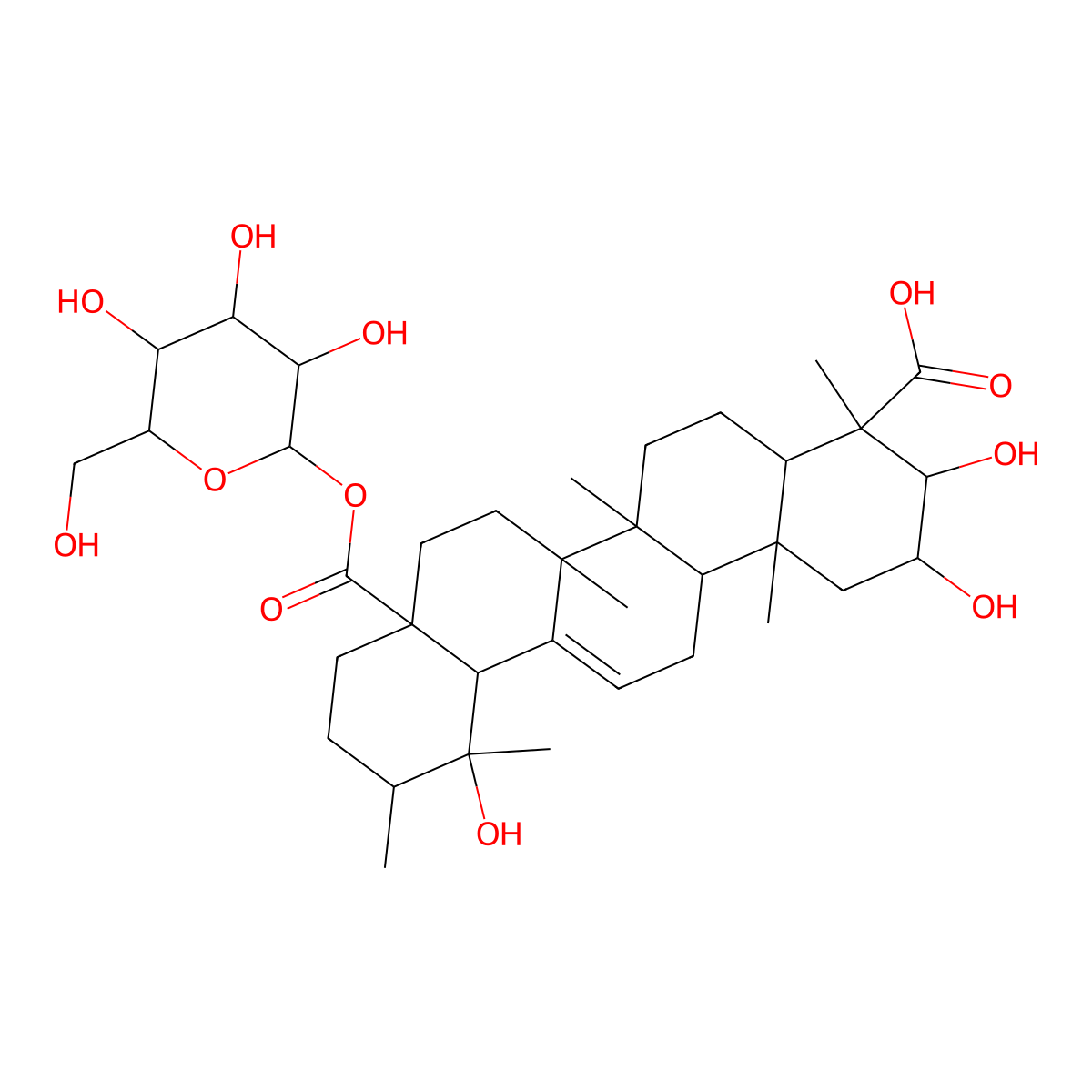 Trachelosperogenin A1 molecular structure, CAS 109750-36-9