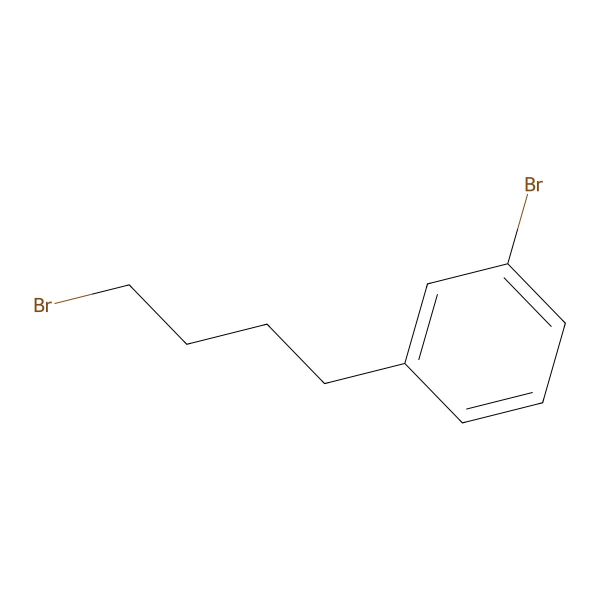 1-(4-Bromobutyl)-3-bromobenzene molecular structure, CAS 109757-62-2