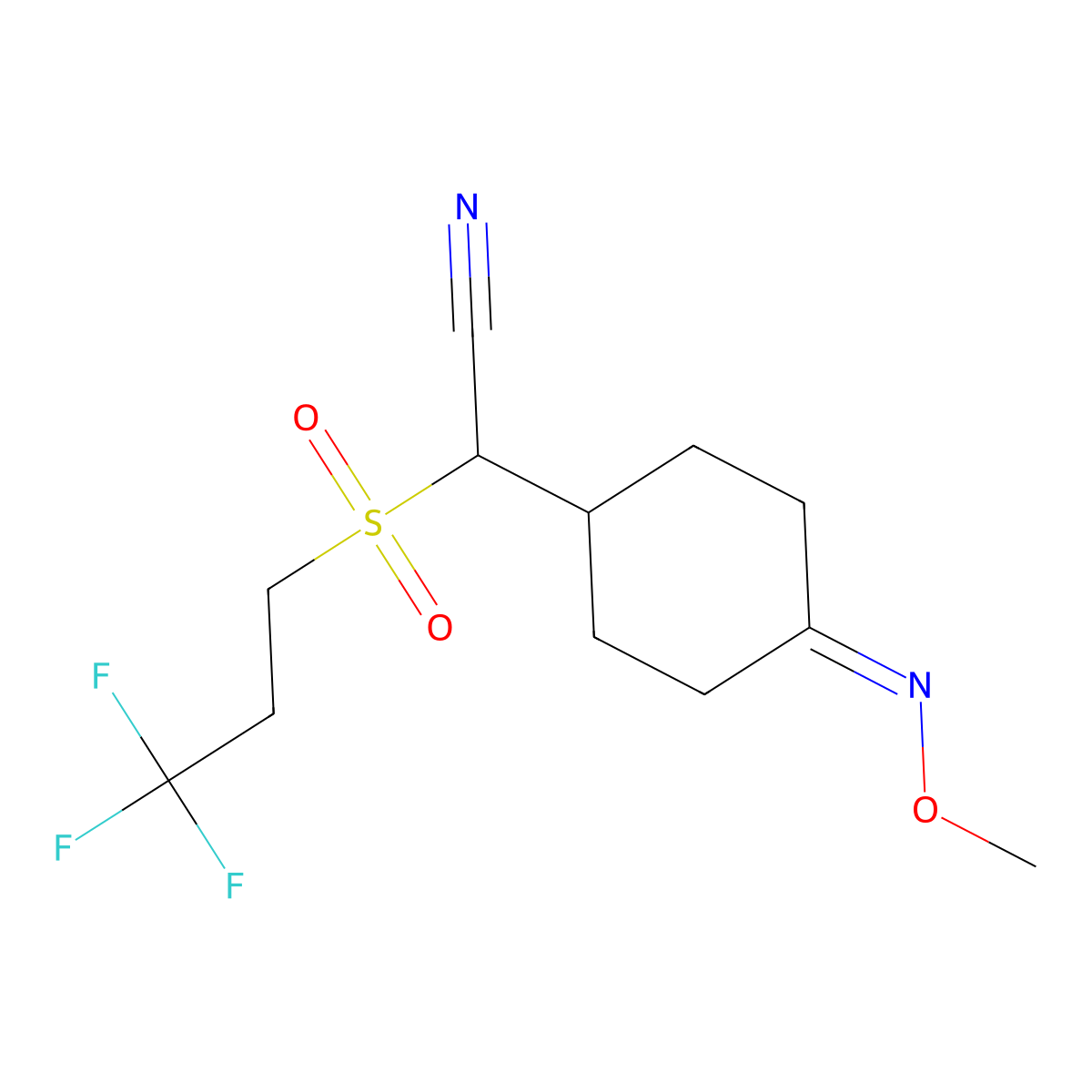 Fluhexafon molecular structure, CAS 1097630-26-6