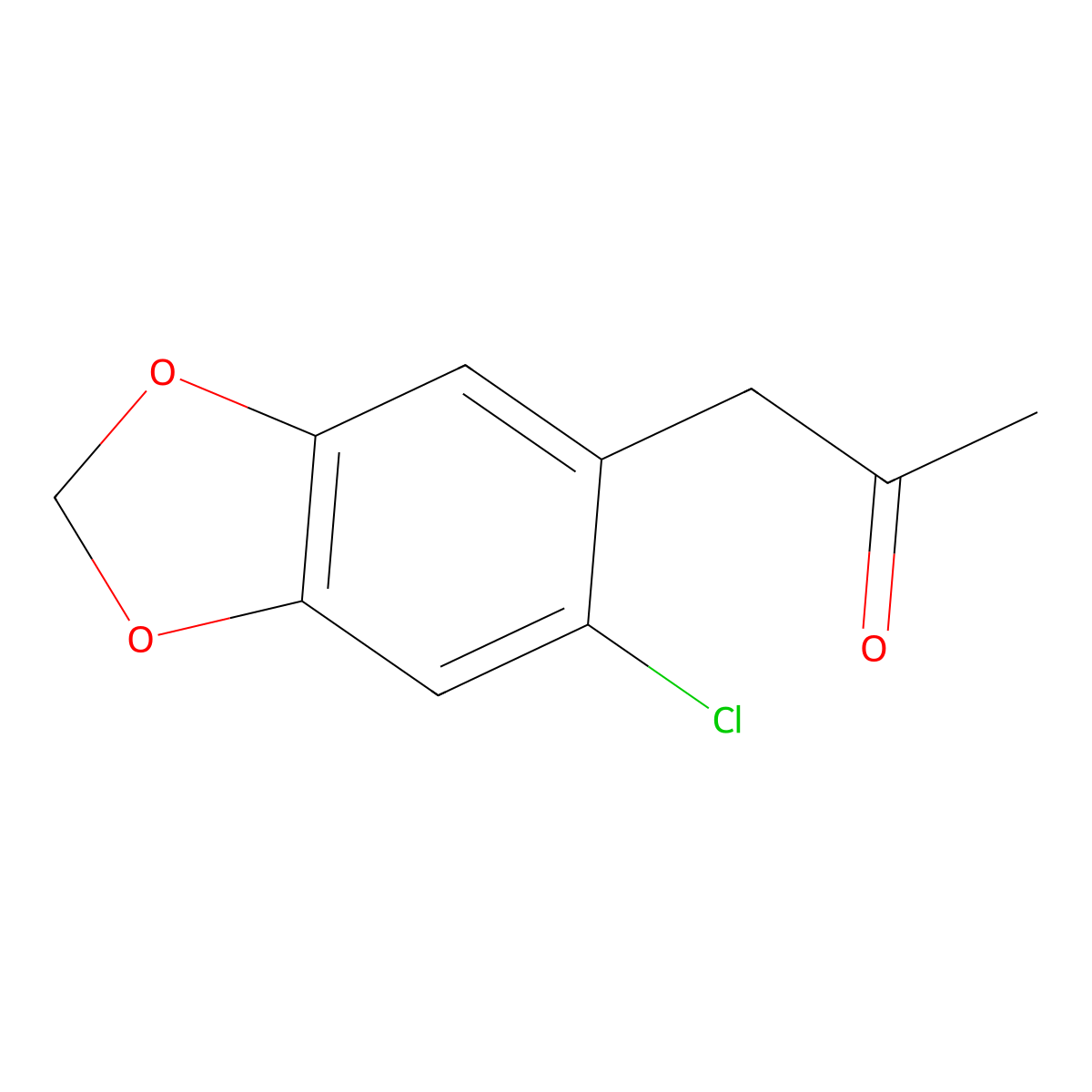 1-(6-Chloro-1,3-benzodioxol-5-yl)acetone molecular structure, CAS 1097726-08-3