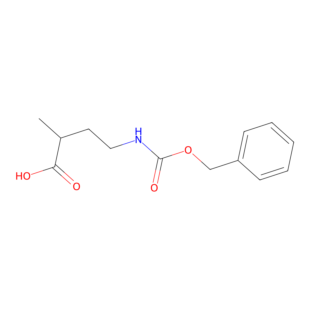 4-{[(Benzyloxy)carbonyl]amino}-2-methylbutanoic acid molecular structure, CAS 1097831-16-7