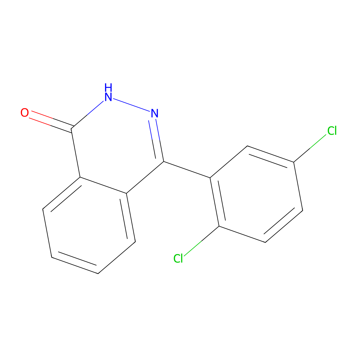 4-(2,5-Dichlorophenyl)-1,2-dihydrophthalazin-1-one molecular structure, CAS 1098353-57-1