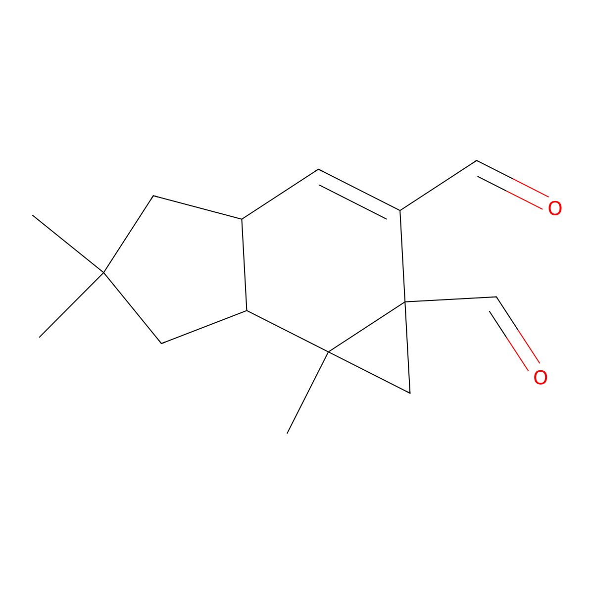 Iso-isovelleral molecular structure, CAS 109956-89-0