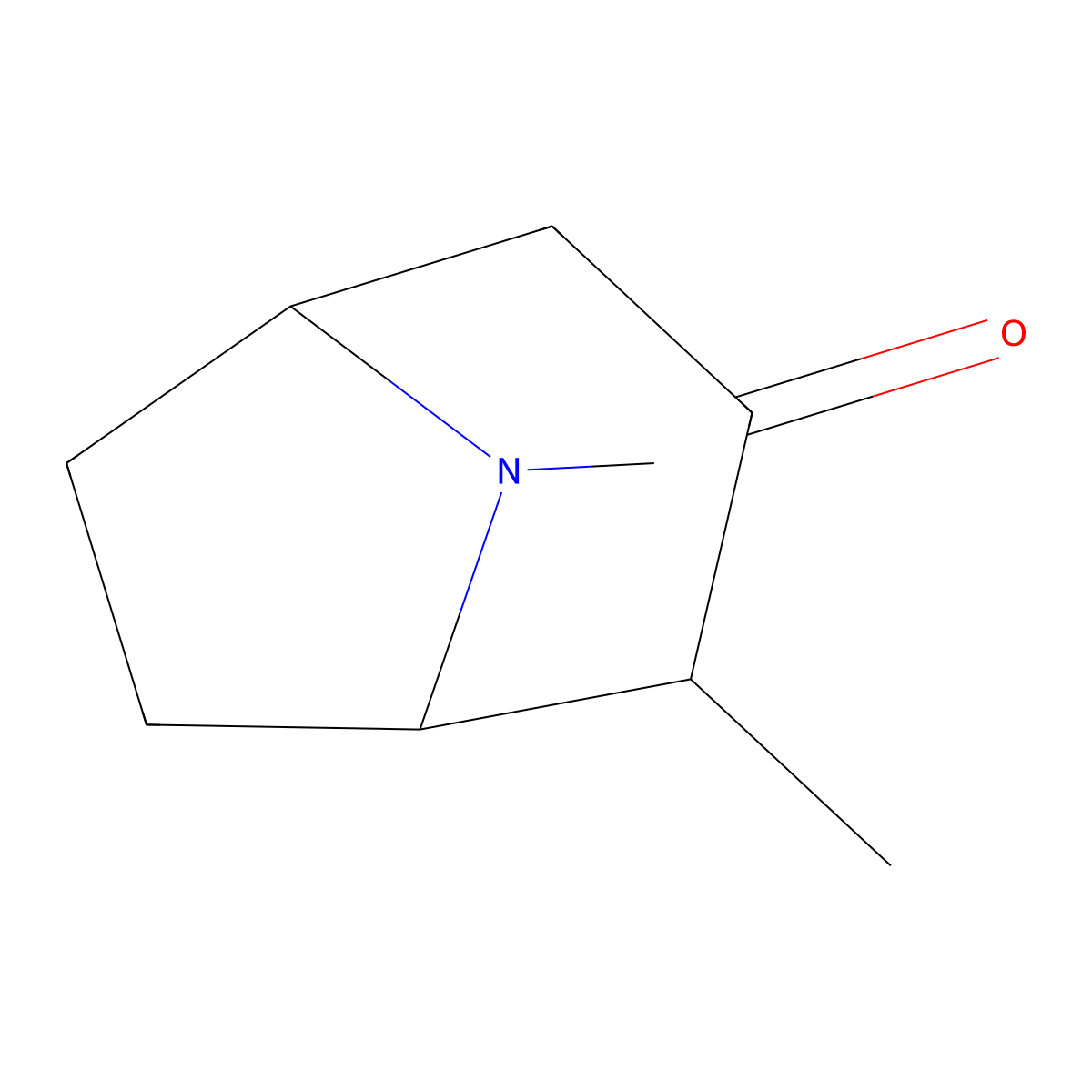 2,8-Dimethyl-8-azabicyclo[3.2.1]octan-3-one molecular structure, CAS 1099571-64-8