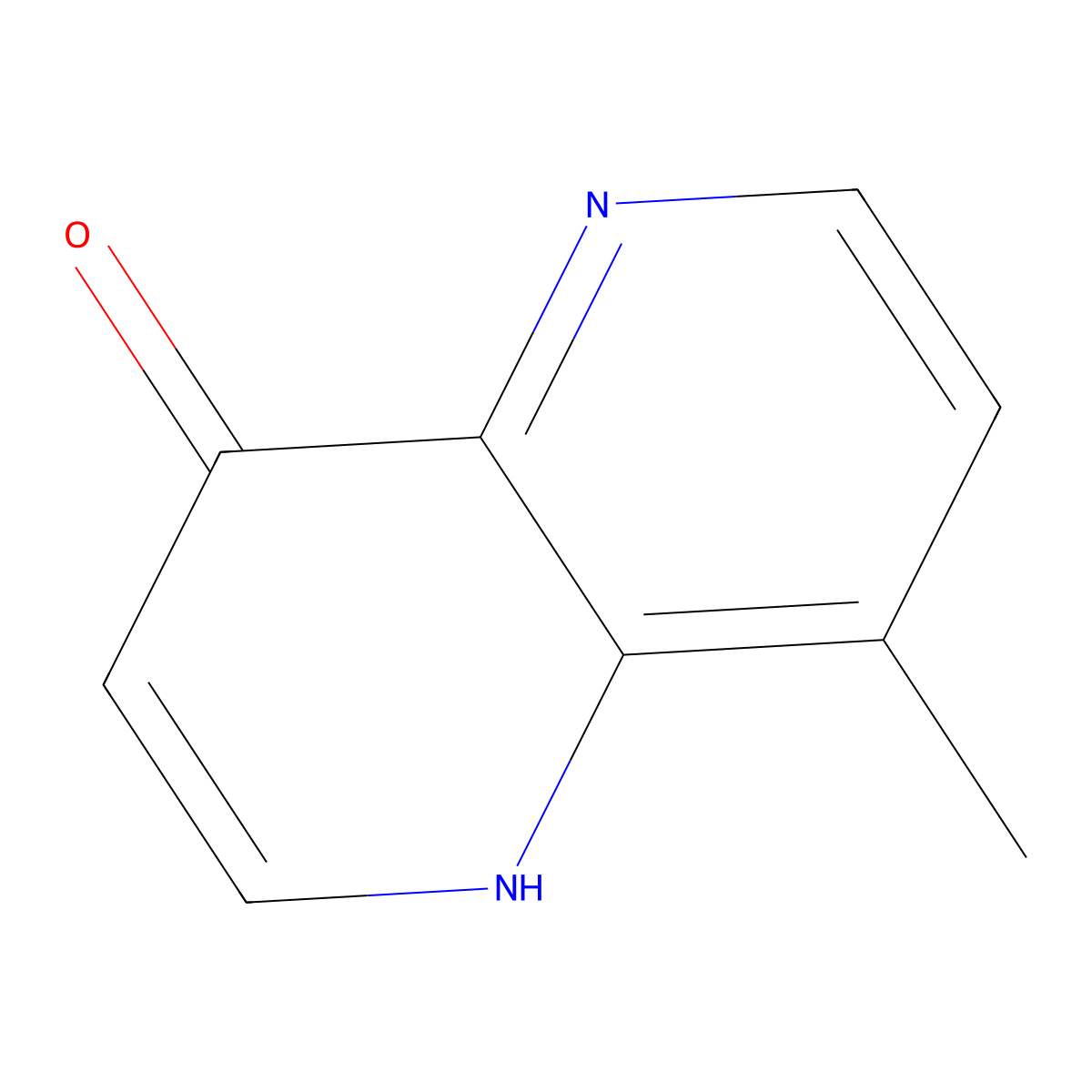 8-Methyl-1,5-naphthyridin-4(1H)-one molecular structure, CAS 1099792-23-0