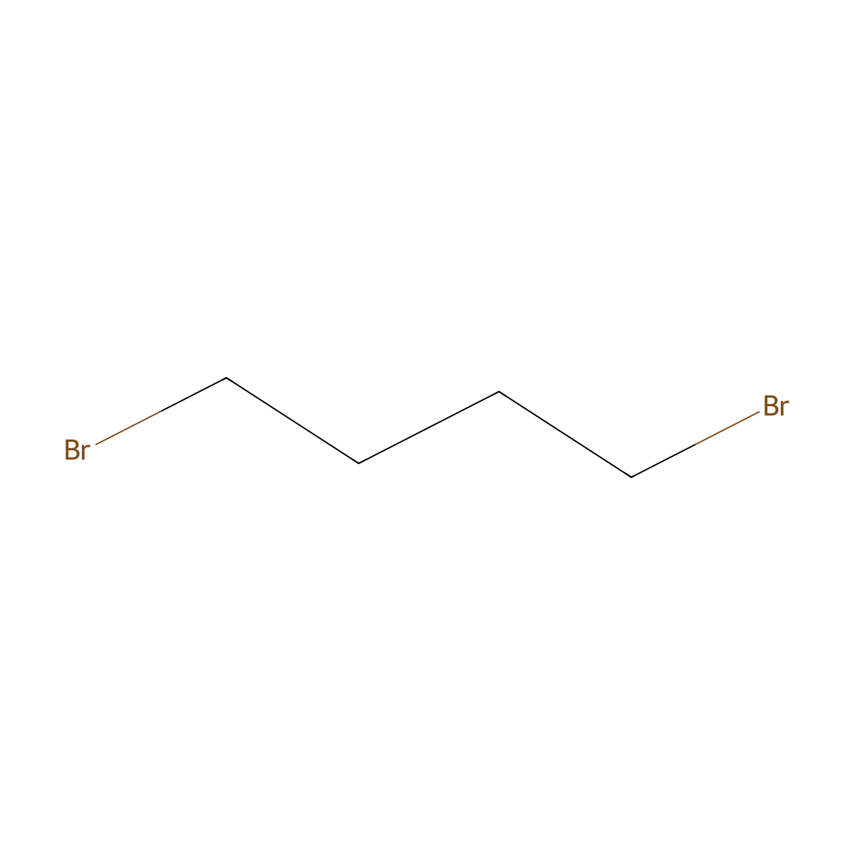 1,4-Dibromobutane molecular structure, CAS 110-52-1