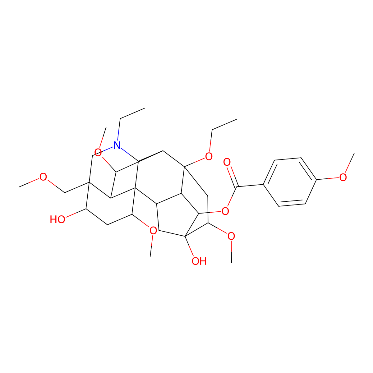 Acoforestinine molecular structure, CAS 110011-77-3