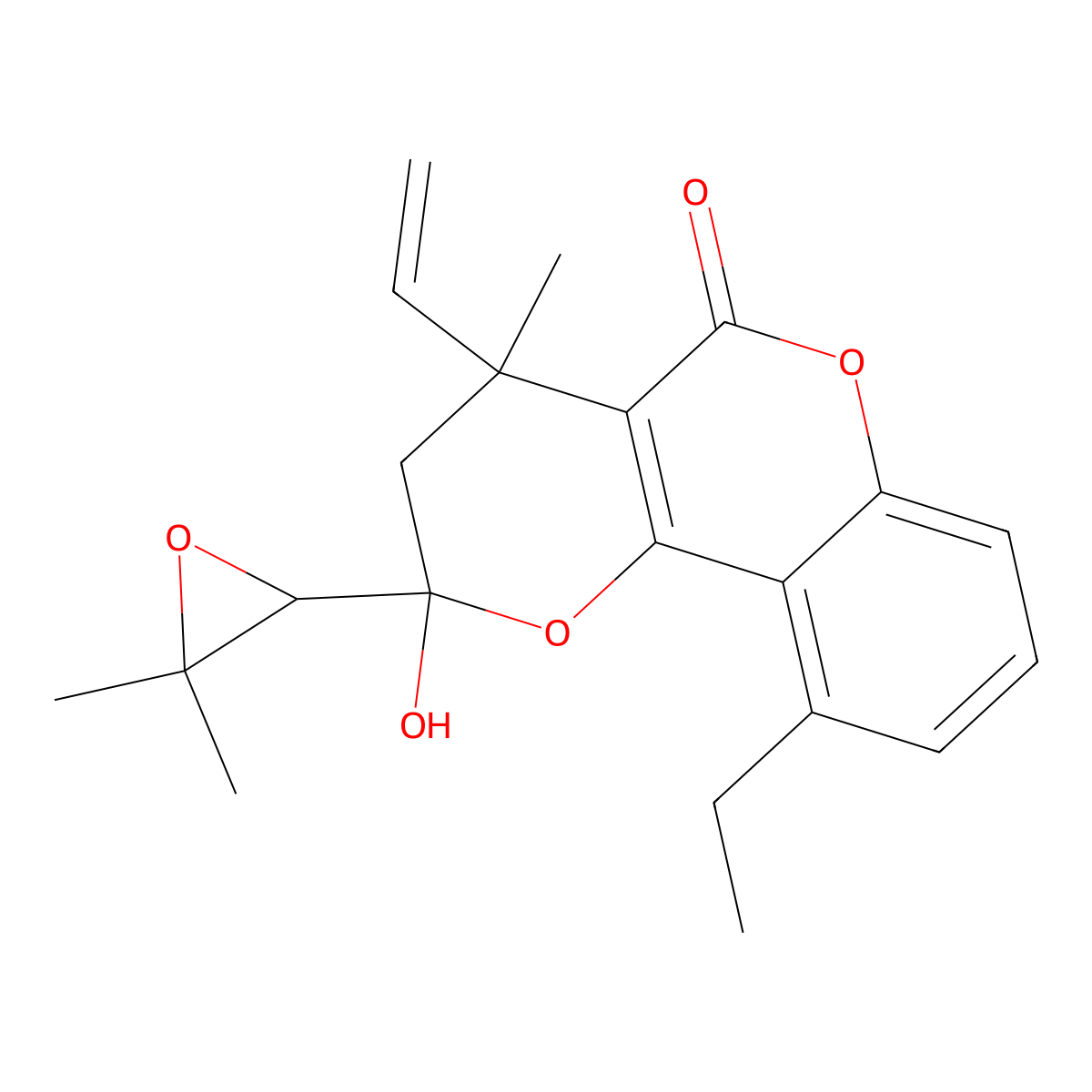 5-Methylethuliacoumarin A molecular structure, CAS 110024-34-5