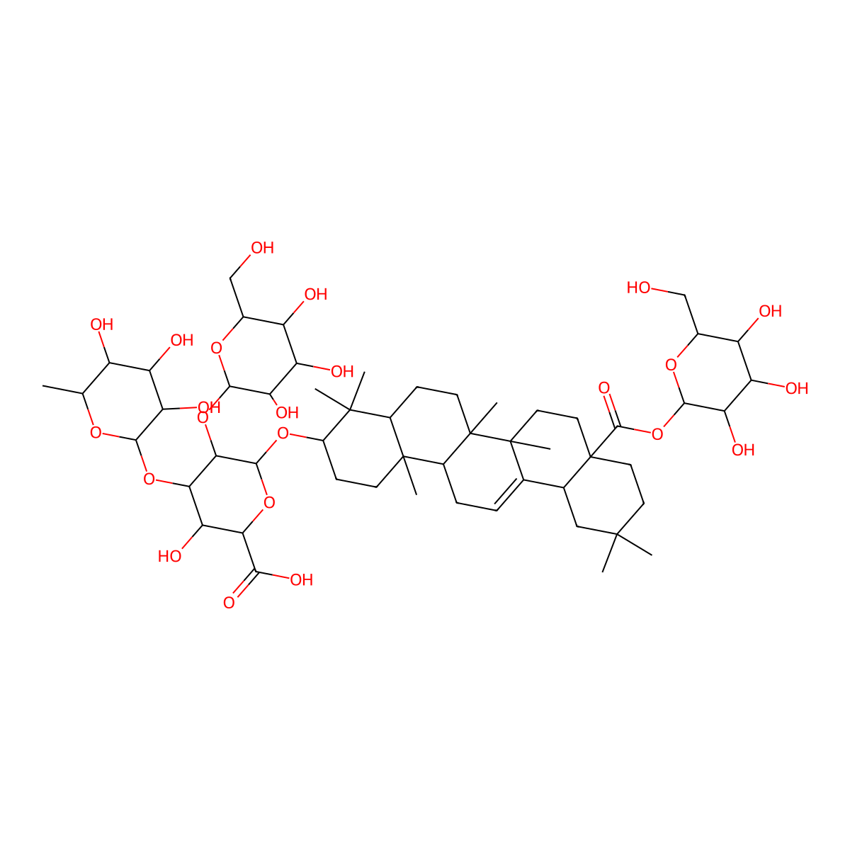 Cyaonoside A molecular structure, CAS 110081-91-9