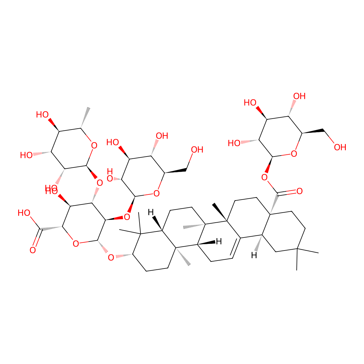 Cyaonoside A molecular structure, CAS 110081-91-9