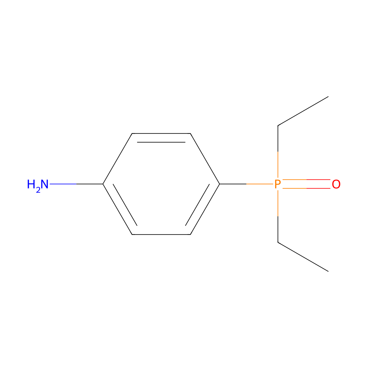 4-(Diethylphosphoryl)aniline molecular structure, CAS 1100855-55-7