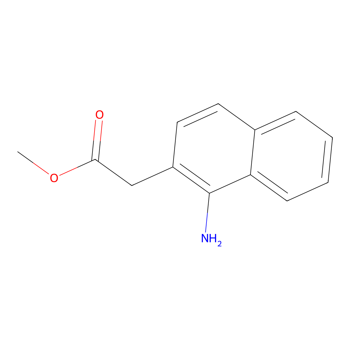 1-Amino-2-naphthaleneaceticacidmethylester molecular structure, CAS 1101061-27-1