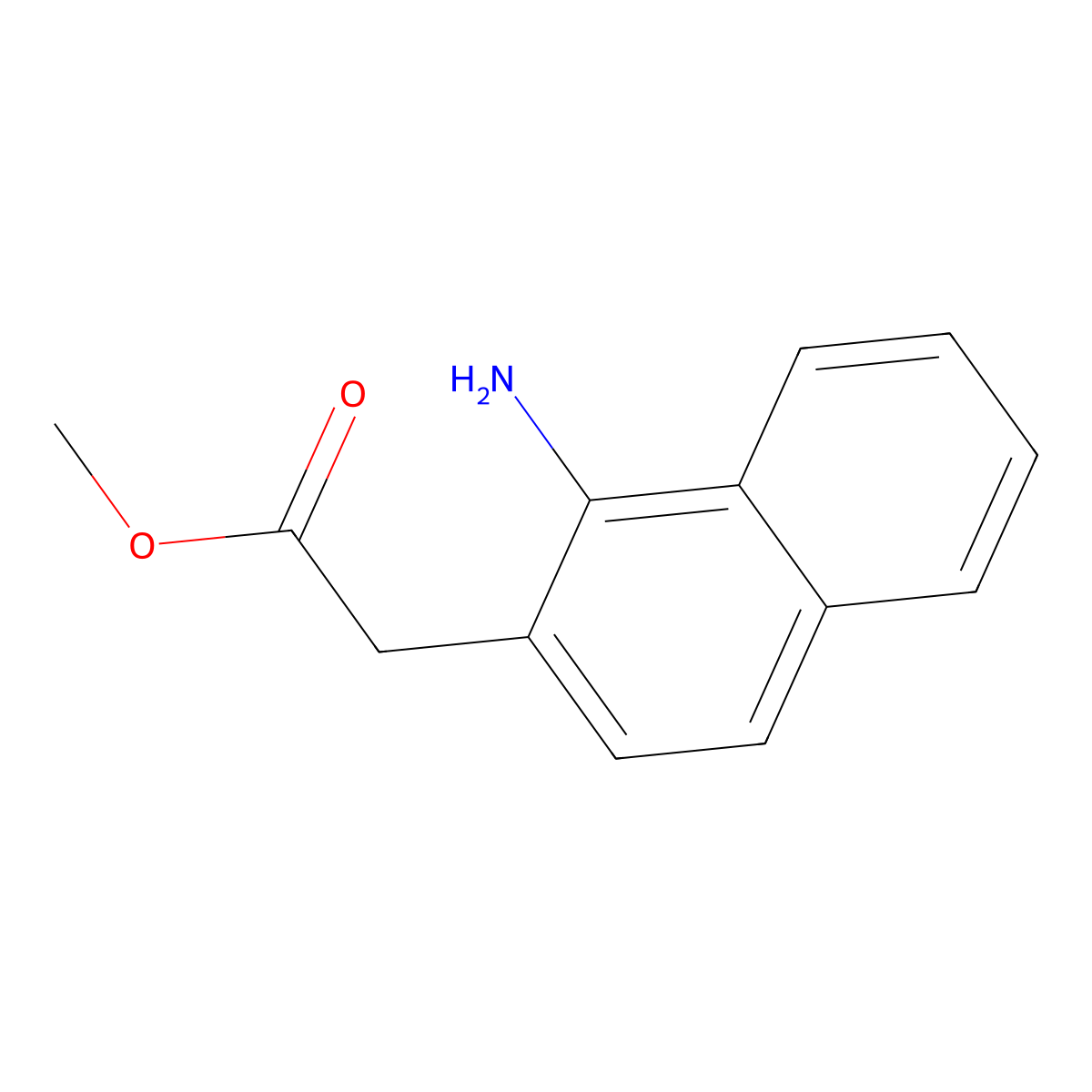 1-Amino-2-naphthaleneaceticacidmethylester molecular structure, CAS 1101061-27-1