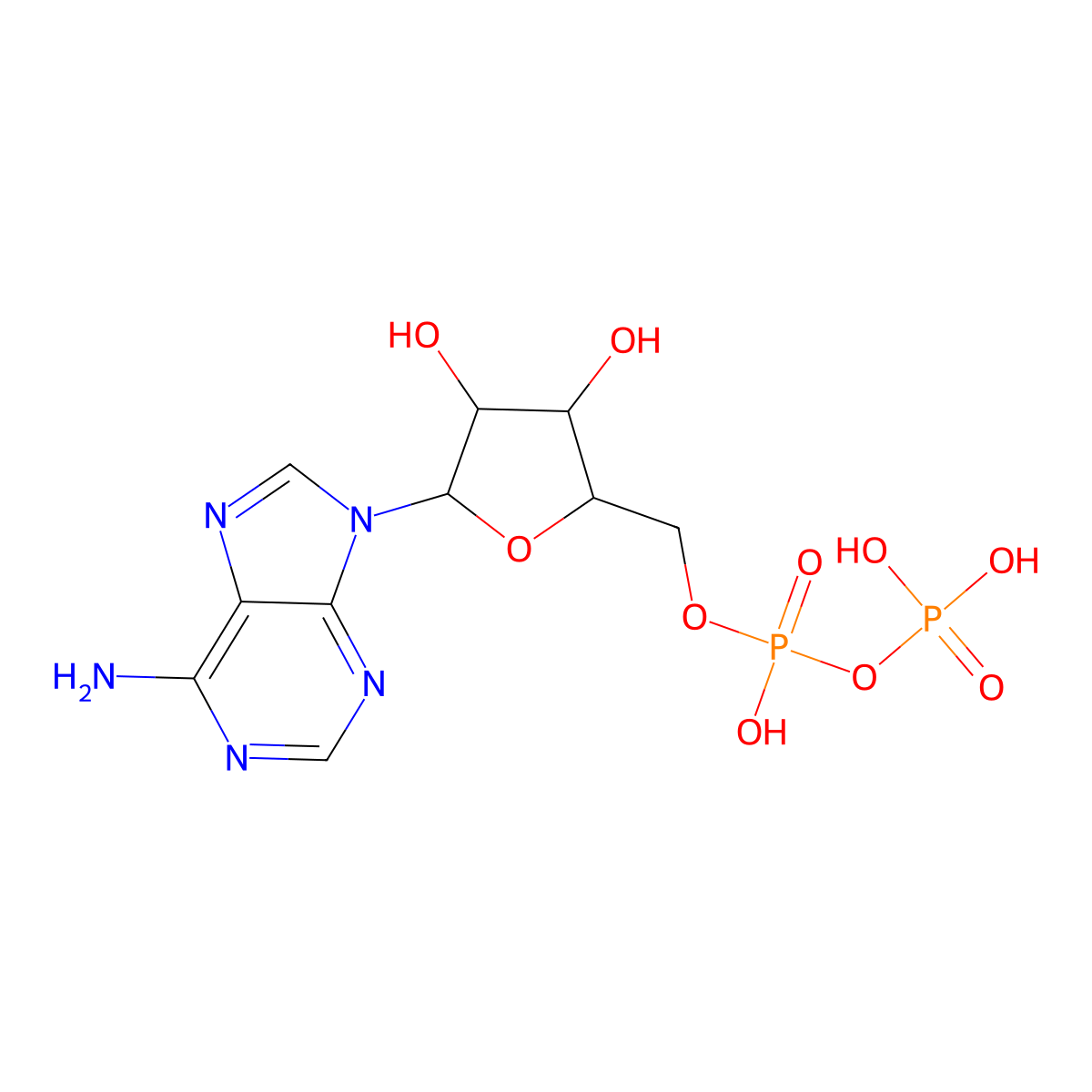 5'-Adp molecular structure, CAS 110123-09-6