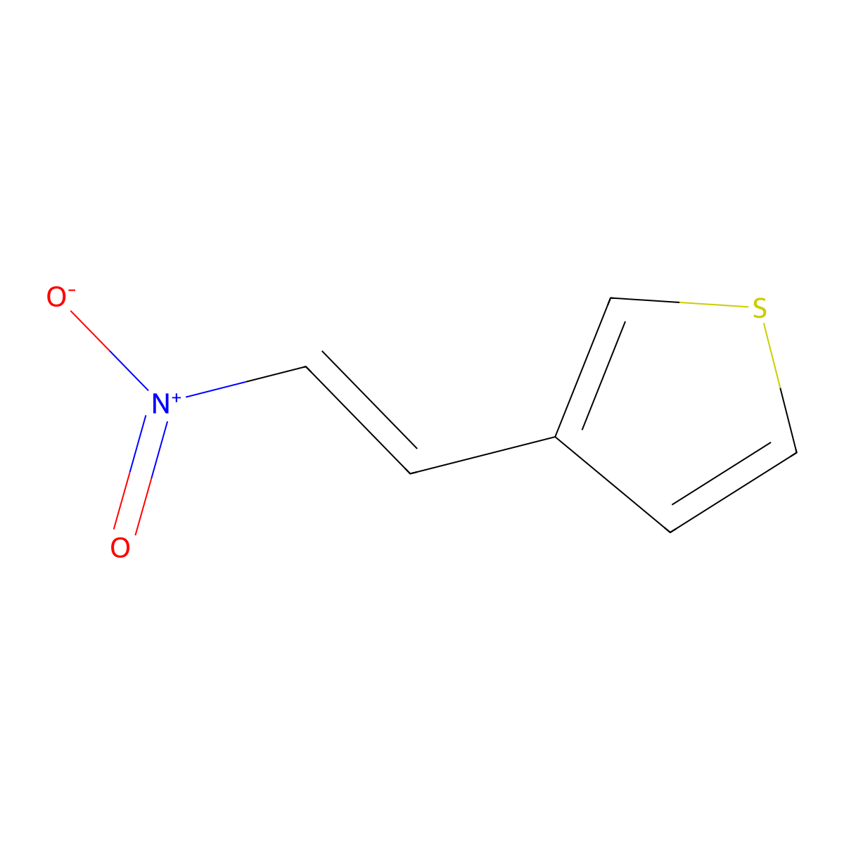 3-(2-Nitrovinyl)thiophene molecular structure, CAS 110143-52-7