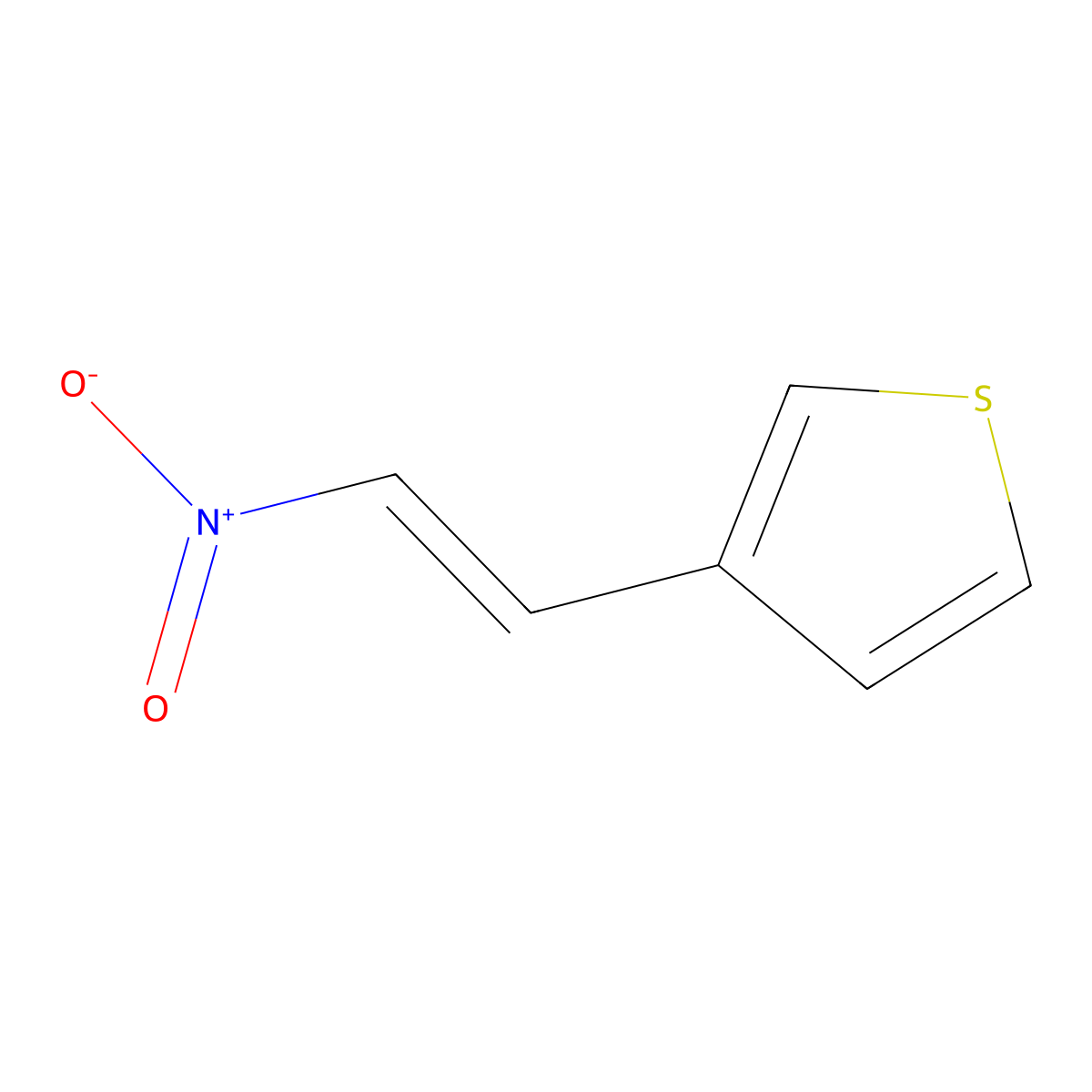 3-(2-Nitrovinyl)thiophene molecular structure, CAS 110143-52-7