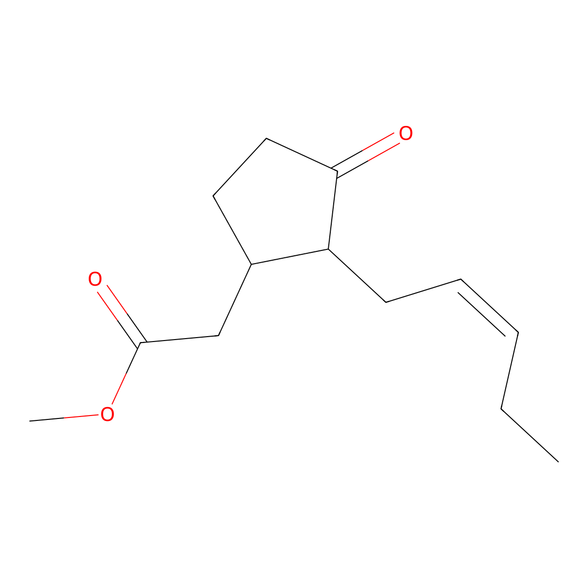 a Methyl jasmonate molecular structure, CAS 1101843-02-0