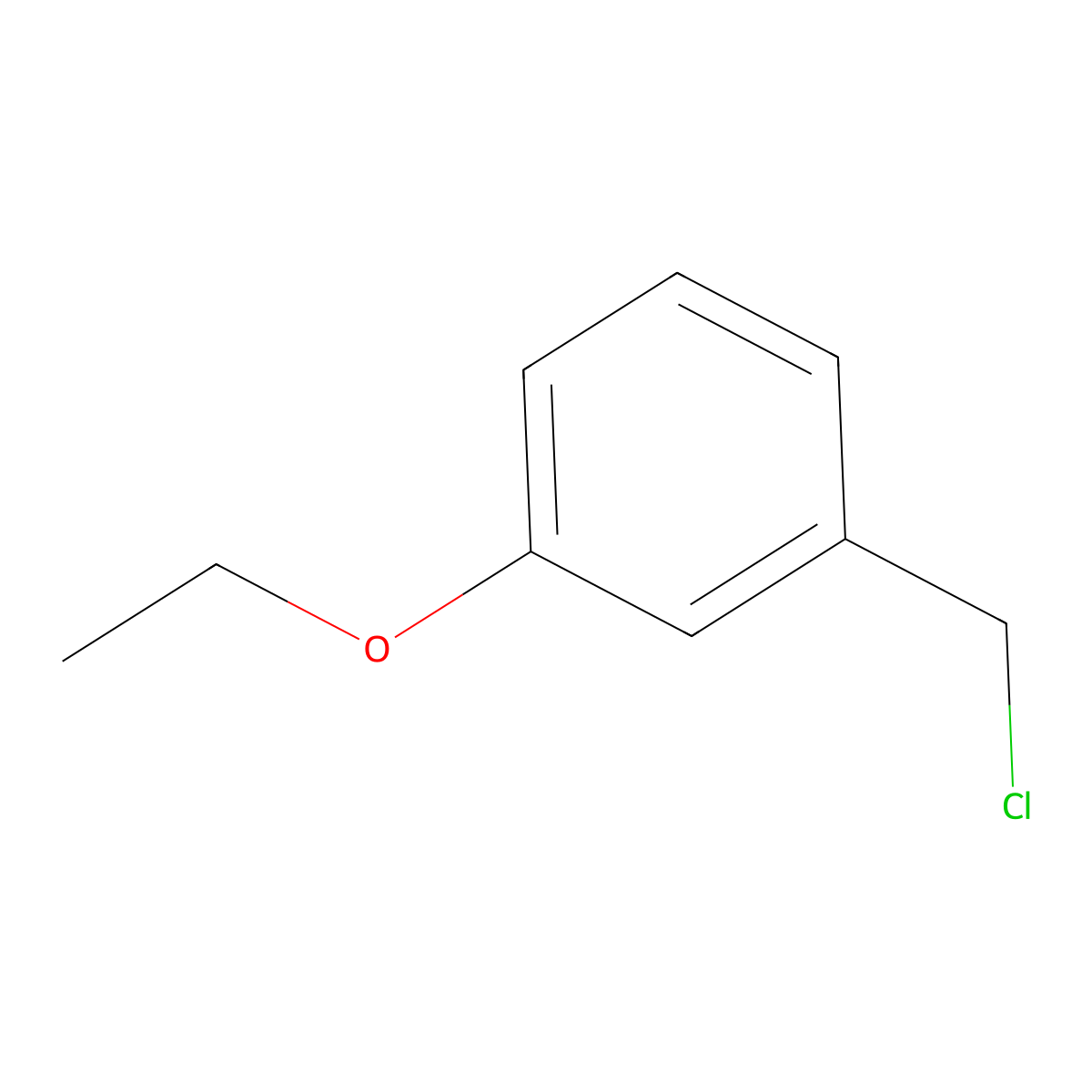 1-(Chloromethyl)-3-ethoxybenzene molecular structure, CAS 110207-92-6