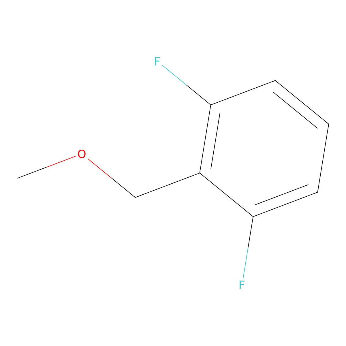 1,3-Difluoro-2-(methoxymethyl)benzene molecular structure, CAS 110213-71-3