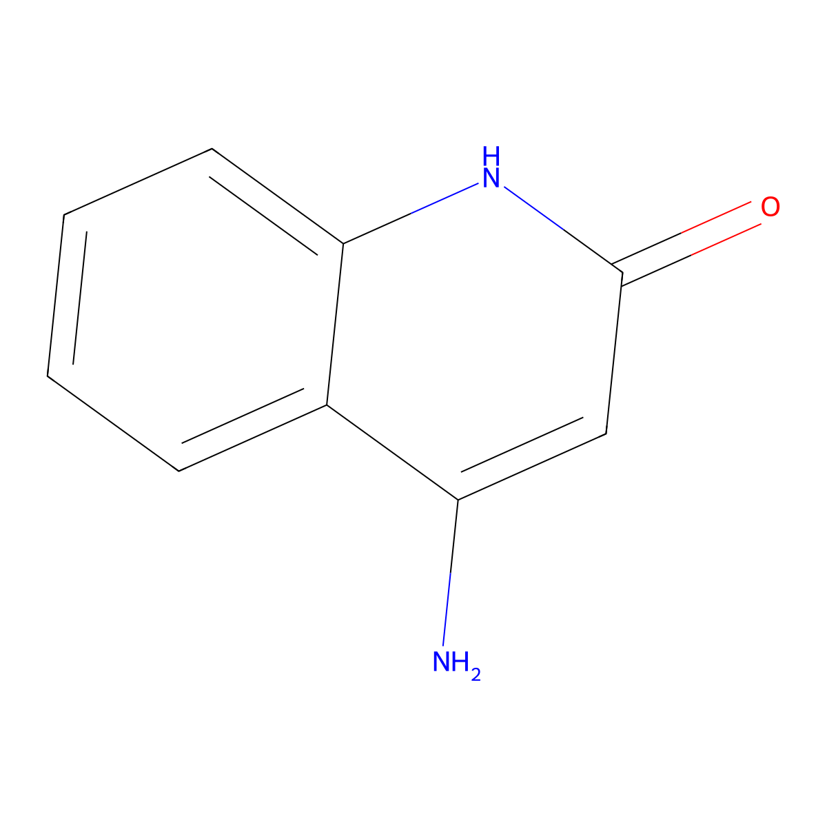 4-Amino-1,2-dihydroquinolin-2-one molecular structure, CAS 110216-87-0