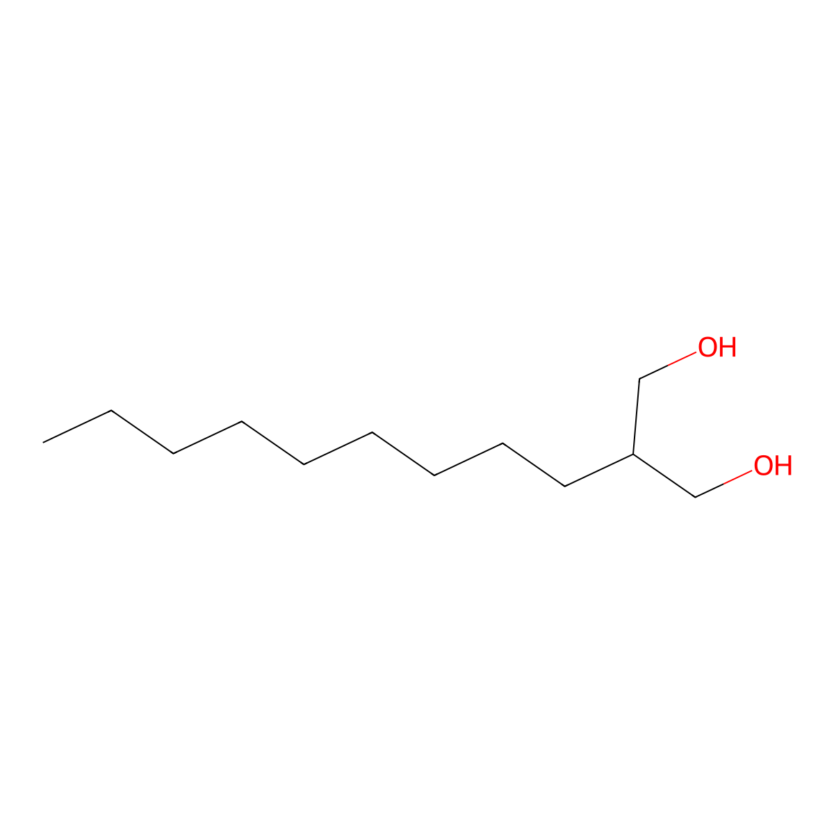 2-Nonylpropane-1,3-diol molecular structure, CAS 110260-74-7