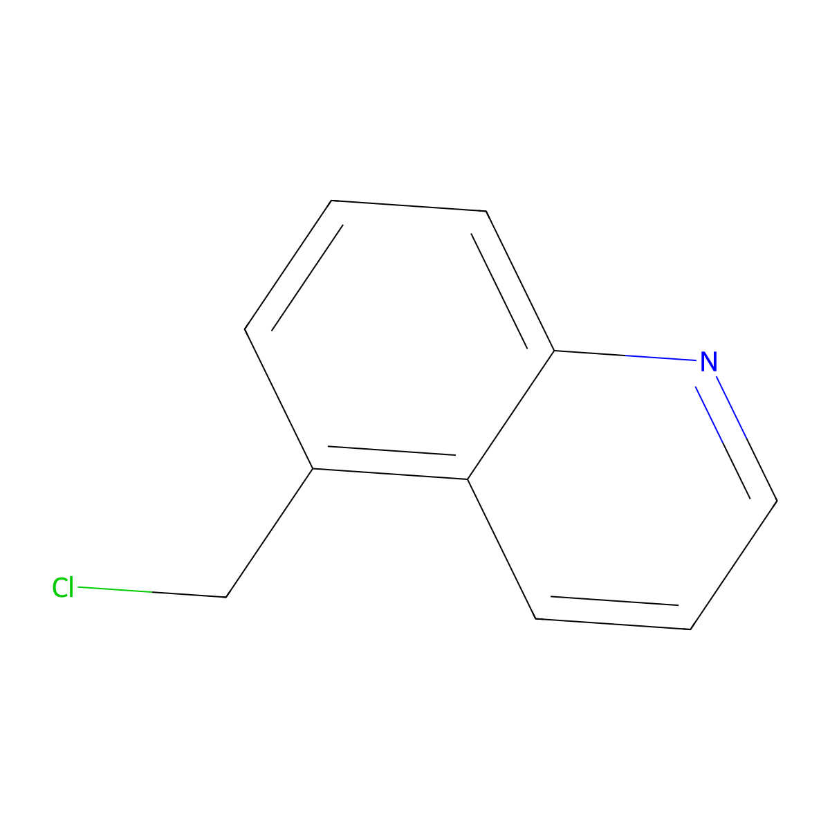 5-(Chloromethyl)quinoline molecular structure, CAS 110333-07-8