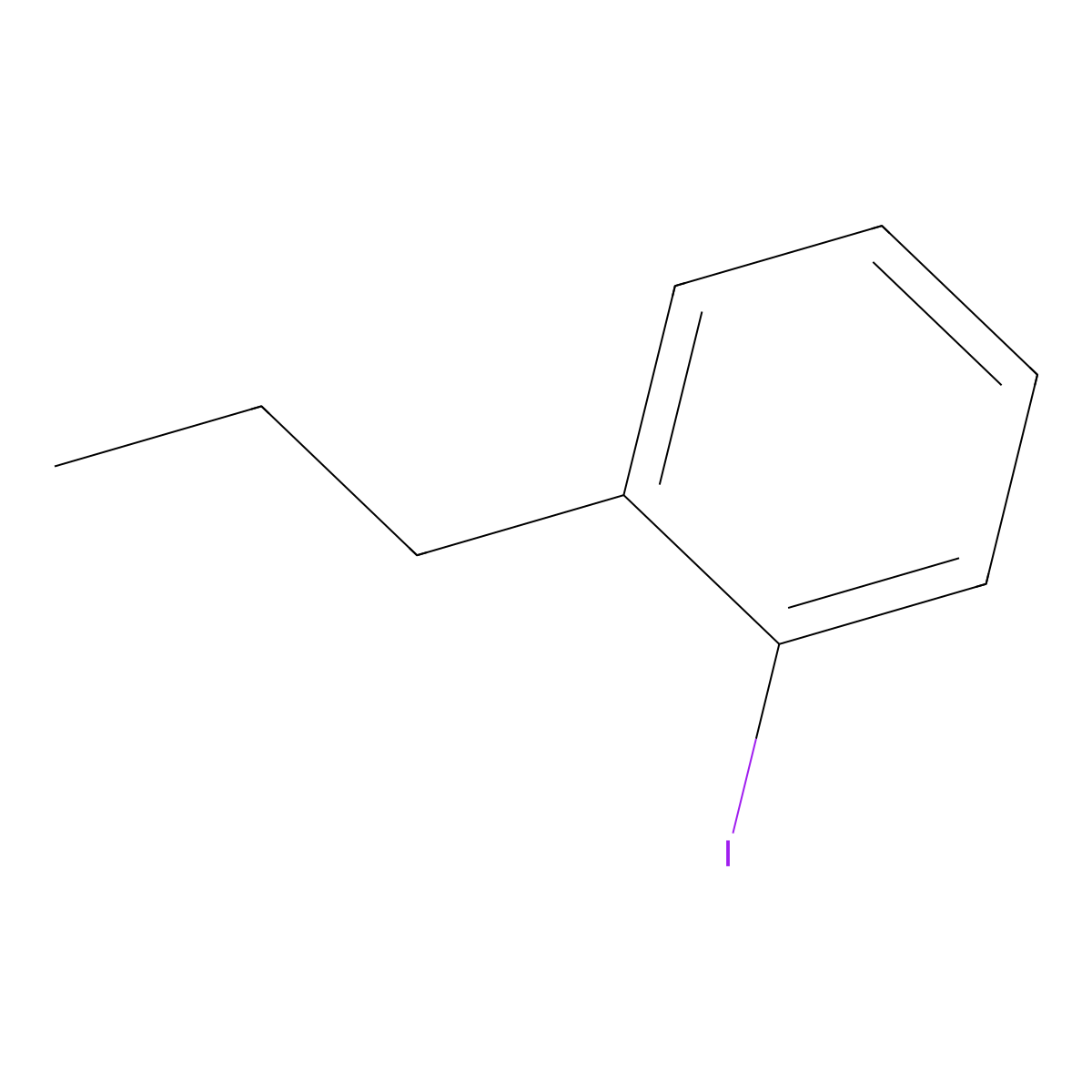 1-Iodo-2-propylbenzene molecular structure, CAS 110349-09-2