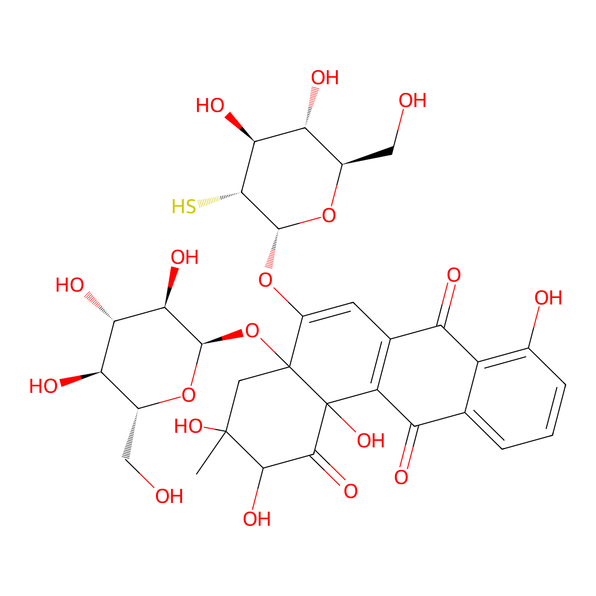 Rhodonocardin b molecular structure, CAS 110429-59-9