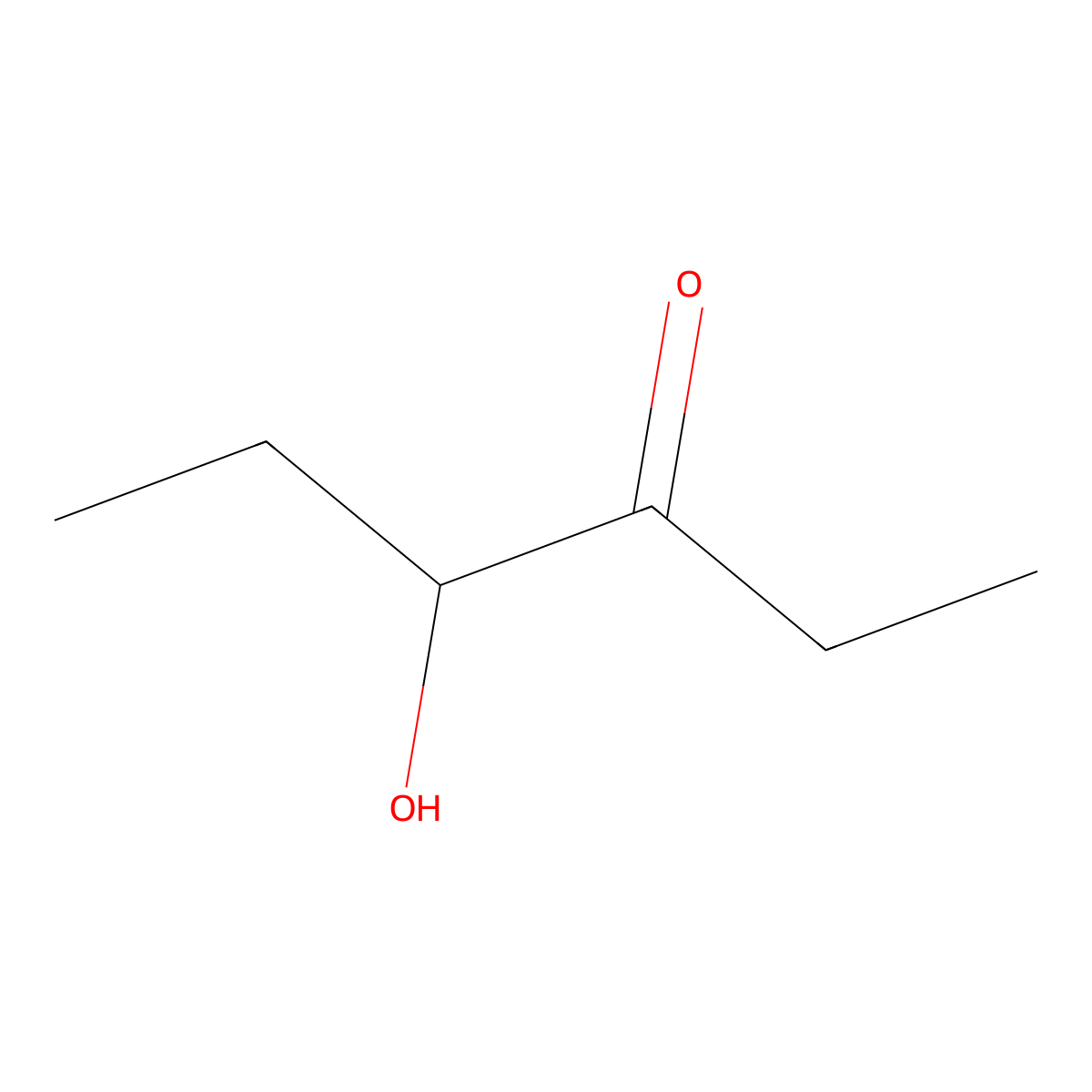 4-Hydroxyhexan-3-one molecular structure, CAS 11046-98-3