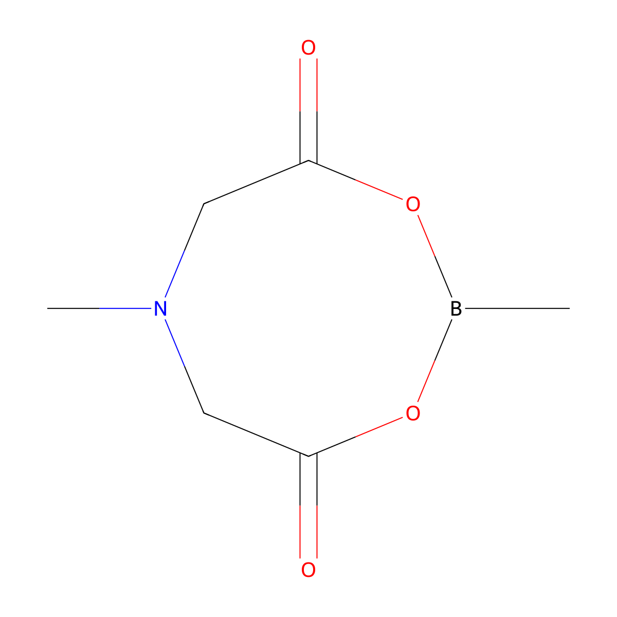 2,6-Dimethyl-1,3,6,2-dioxazaborocane-4,8-dione molecular structure, CAS 1104637-40-2