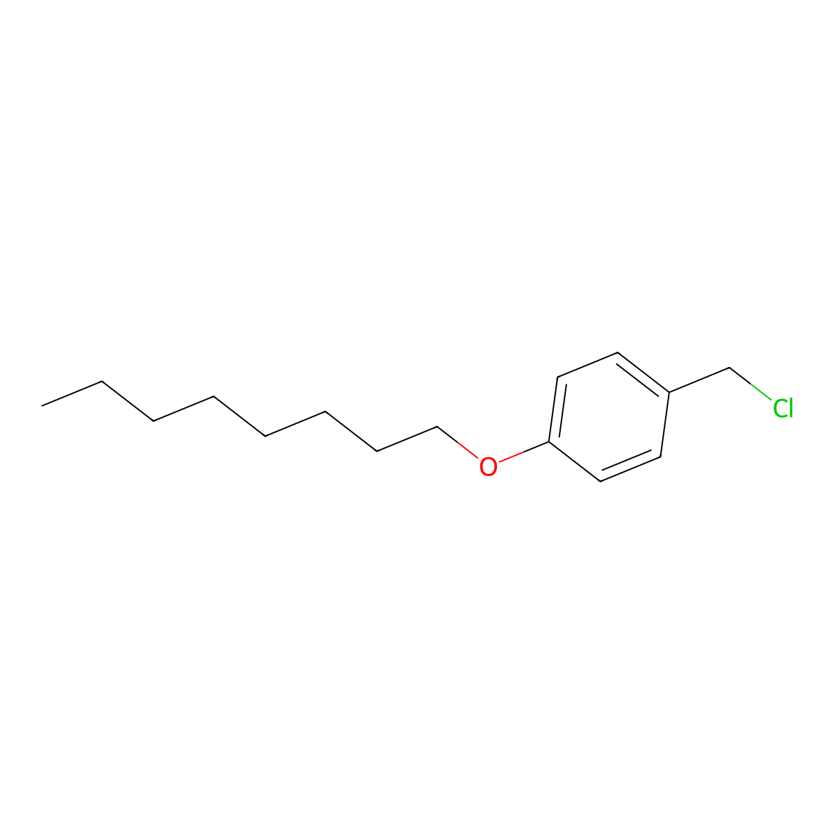 1-(Chloromethyl)-4-(octyloxy)benzene molecular structure, CAS 110482-75-2