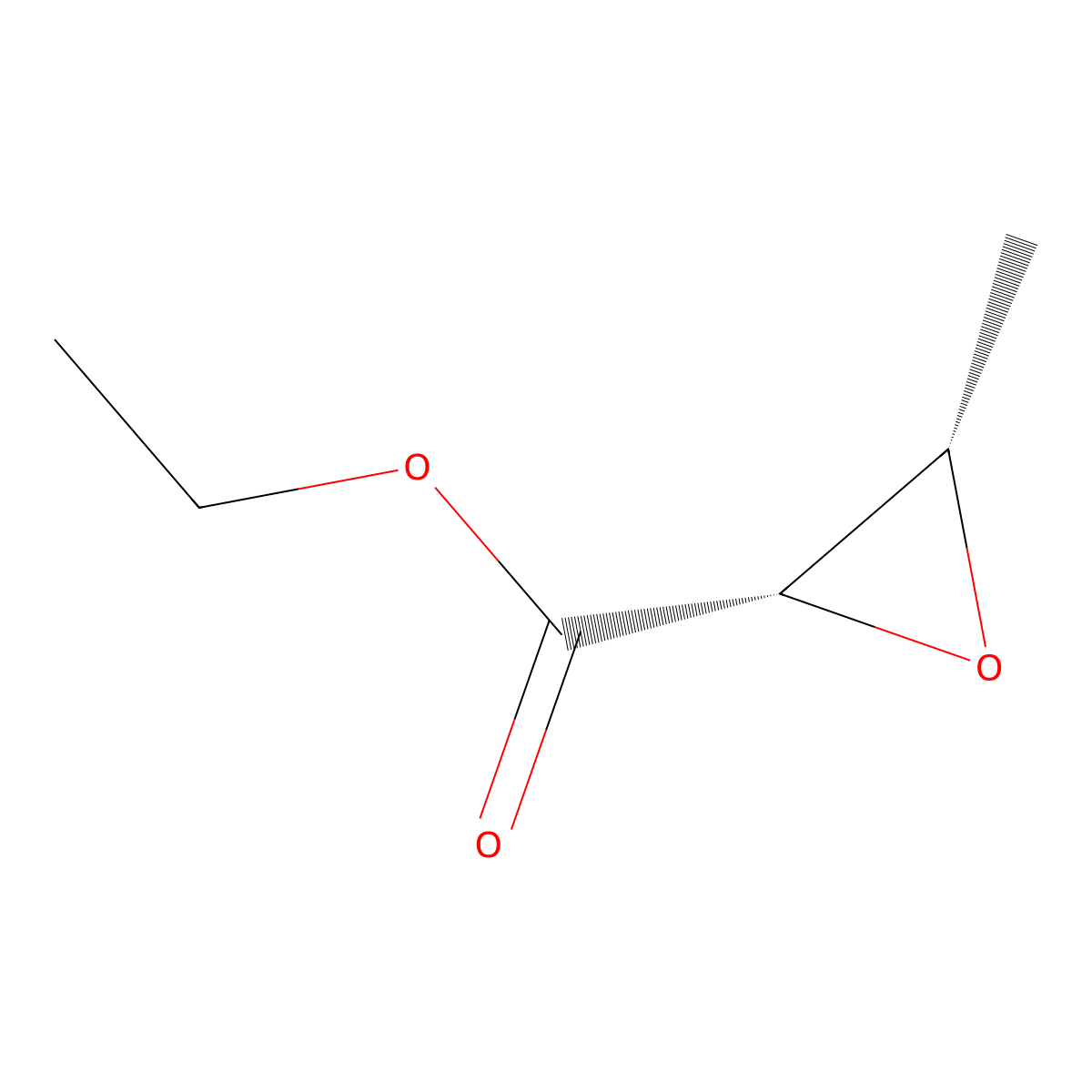 ethyl (2S,3S)-3-methyloxirane-2-carboxylate molecular structure, CAS 110508-08-2