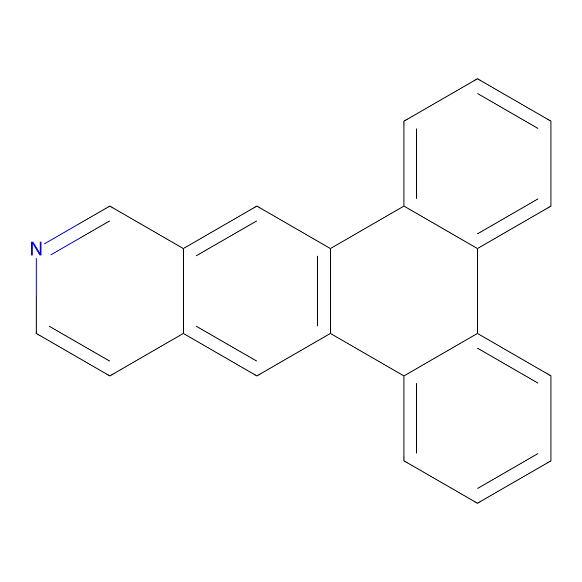 Phenanthro(9,10-g)isoquinoline molecular structure, CAS 110520-17-7