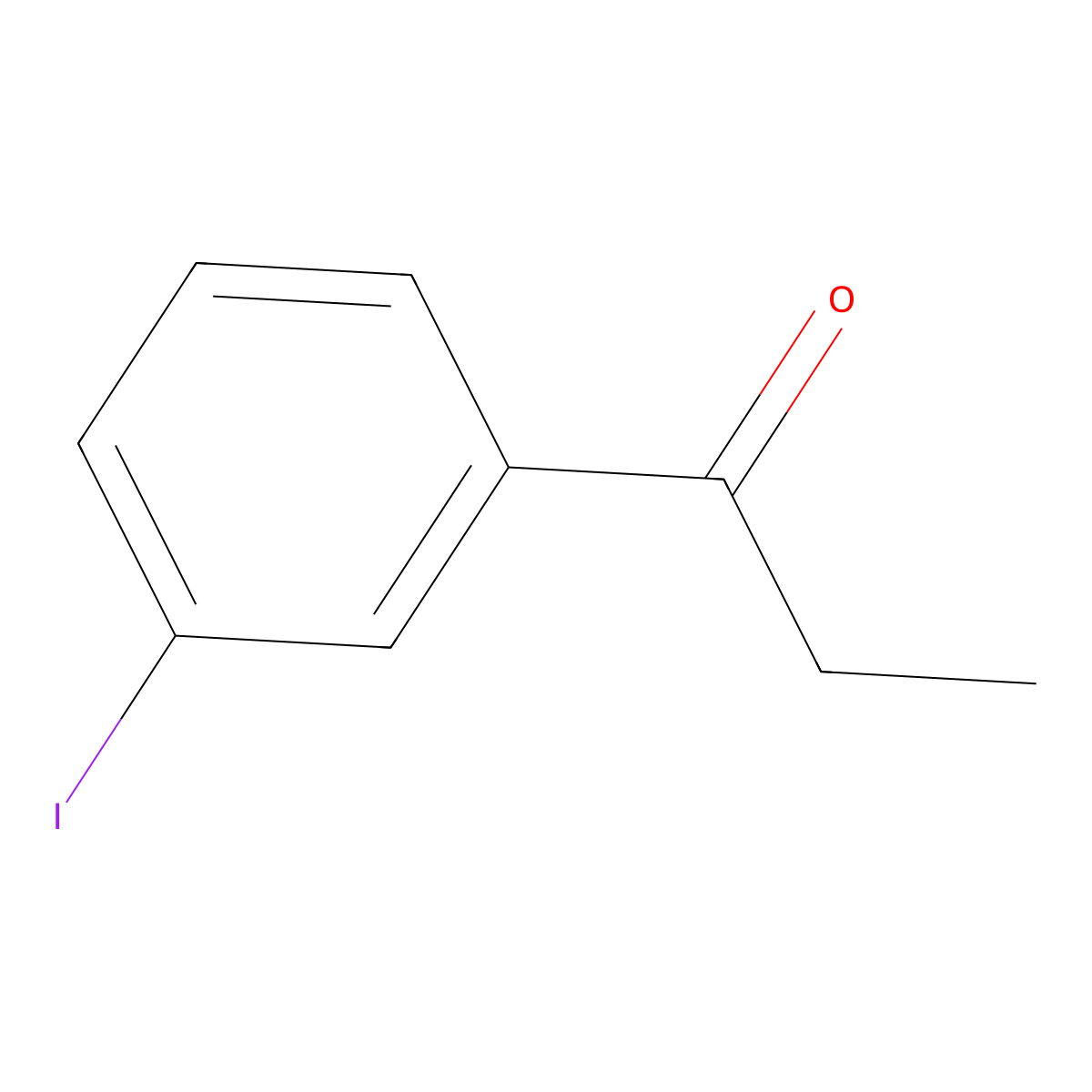 1-(3-Iodophenyl)propan-1-one molecular structure, CAS 110524-87-3