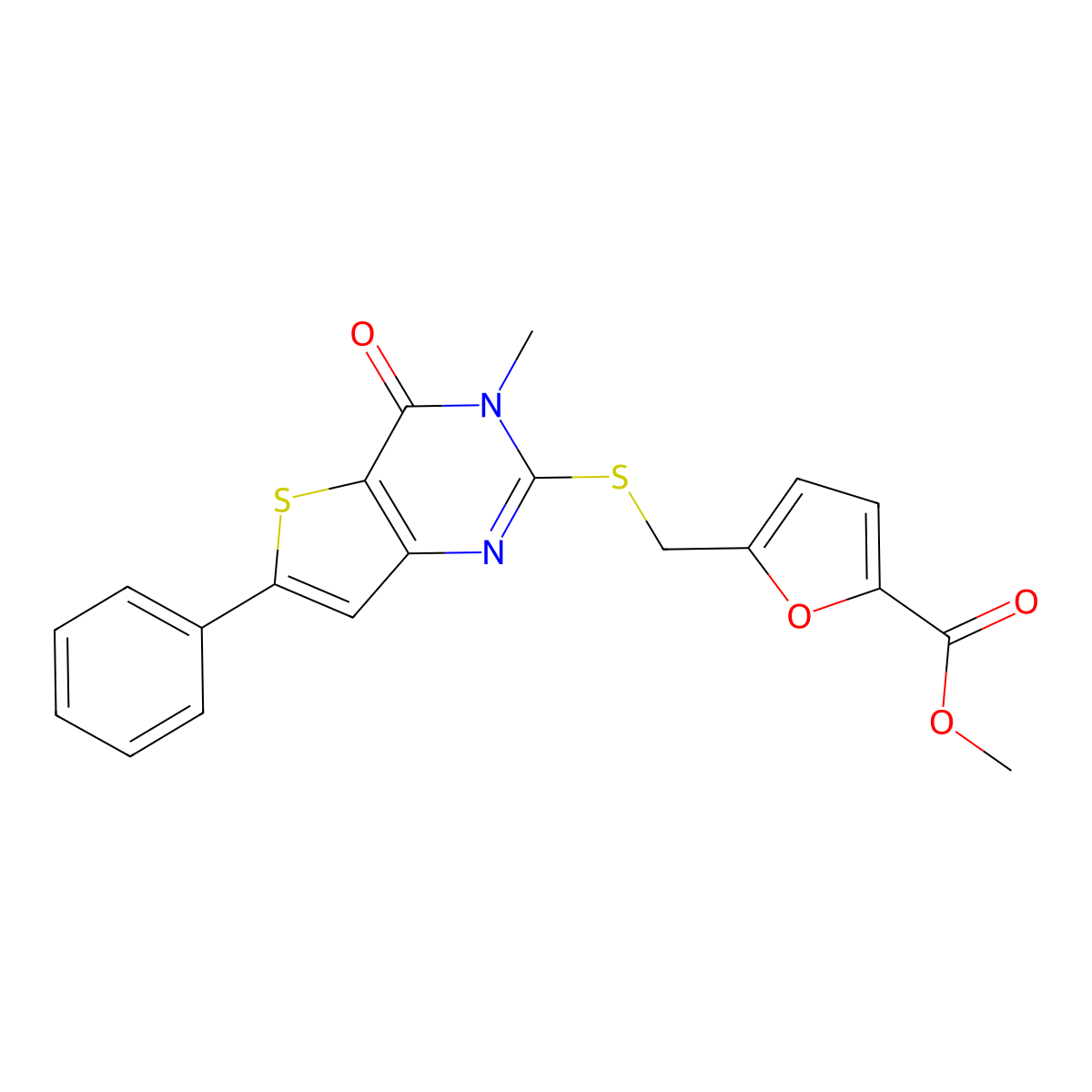 2-(4-quinoxalin-2-ylphenoxy)-N-[2-(trifluoromethyl)phenyl]acetamide molecular structure, CAS 1105240-40-1