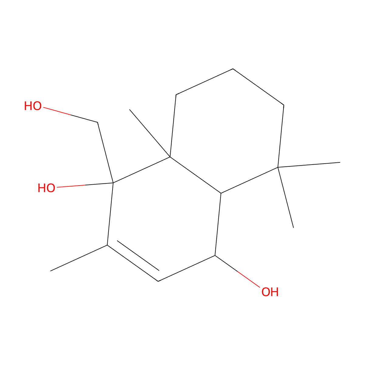 Albrassitriol molecular structure, CAS 110557-39-6