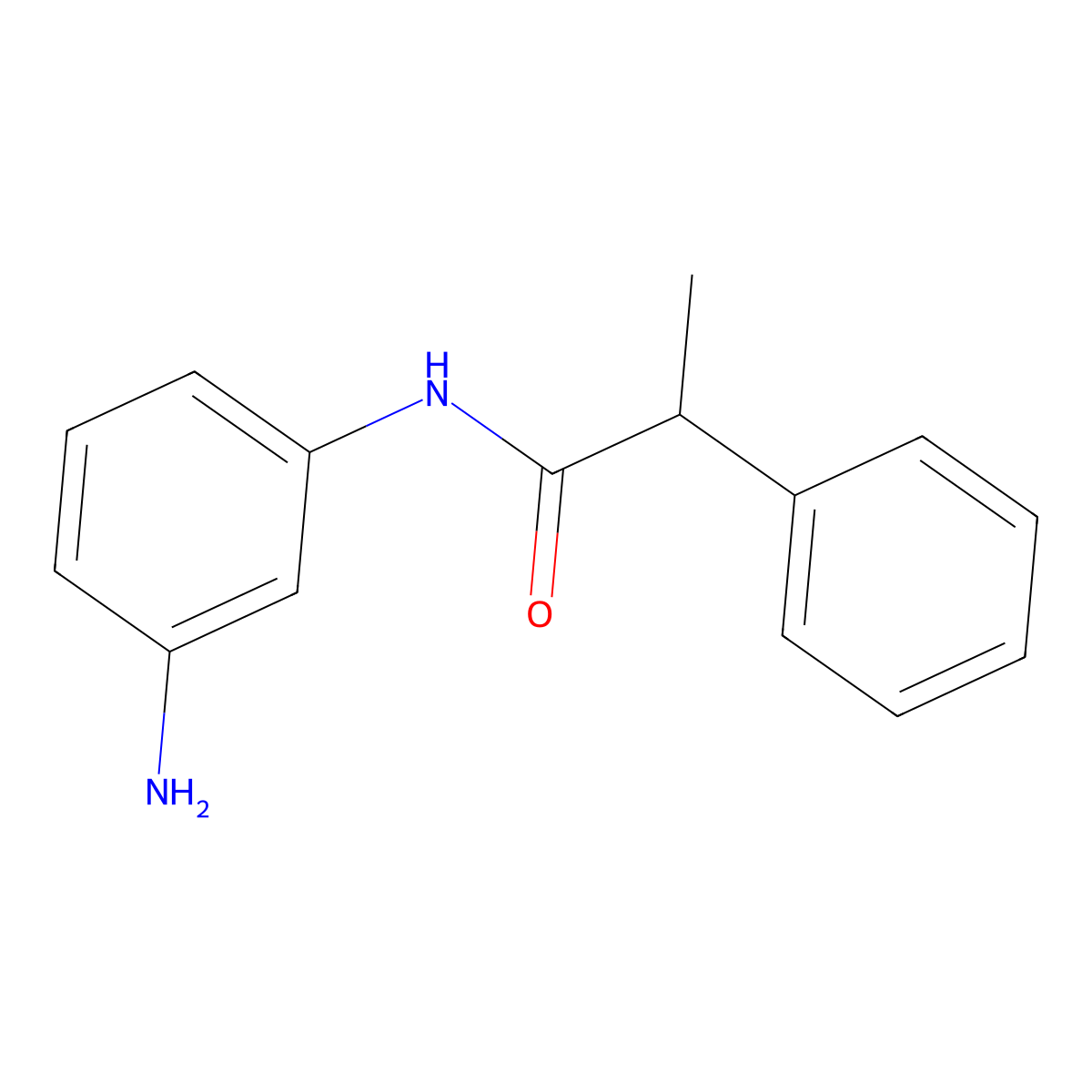 N-(3-Aminophenyl)-2-phenylpropanamide molecular structure, CAS 1105698-16-5