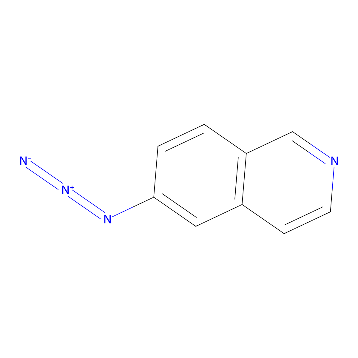 6-Azidoisoquinoline molecular structure, CAS 1105711-73-6